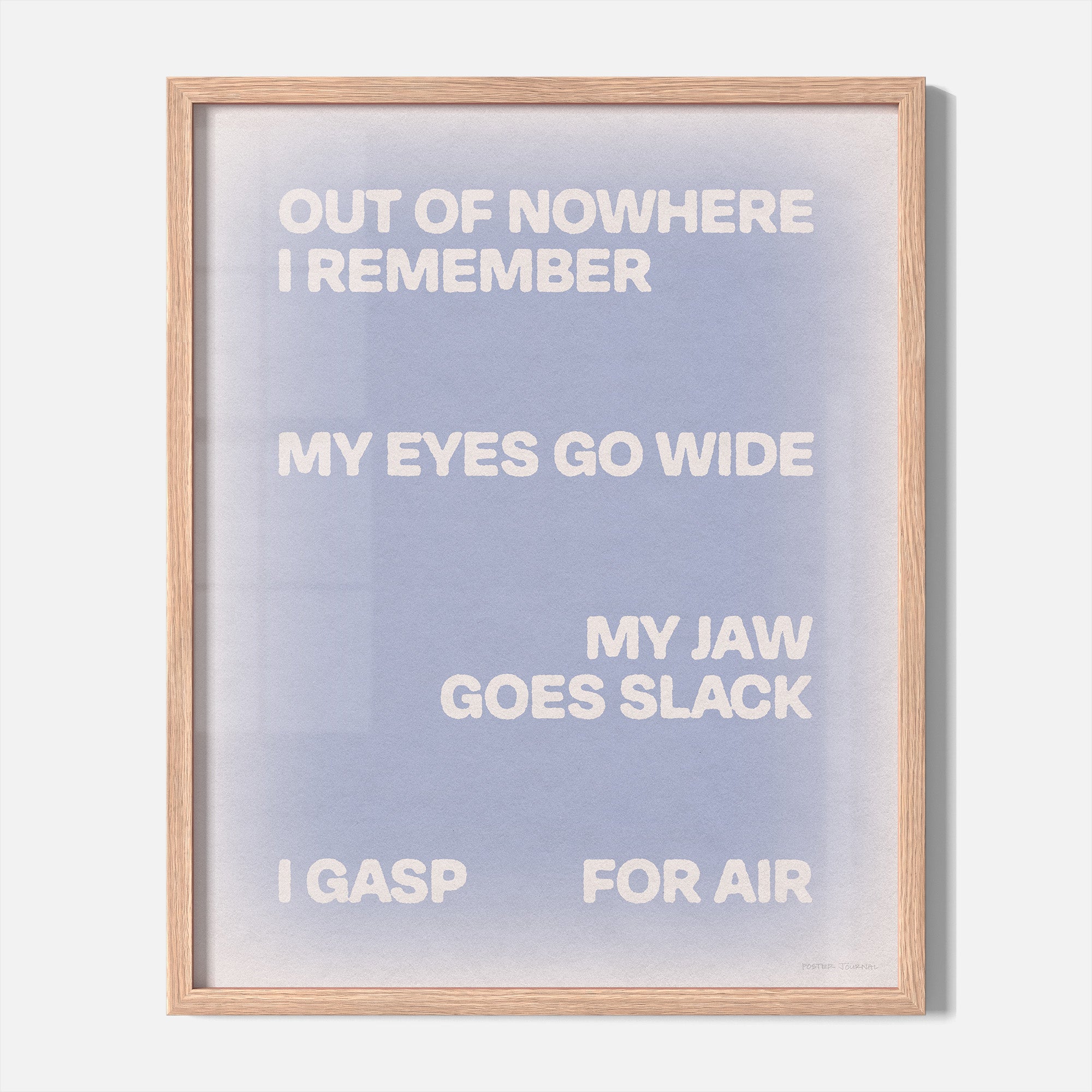 GASP PRINT