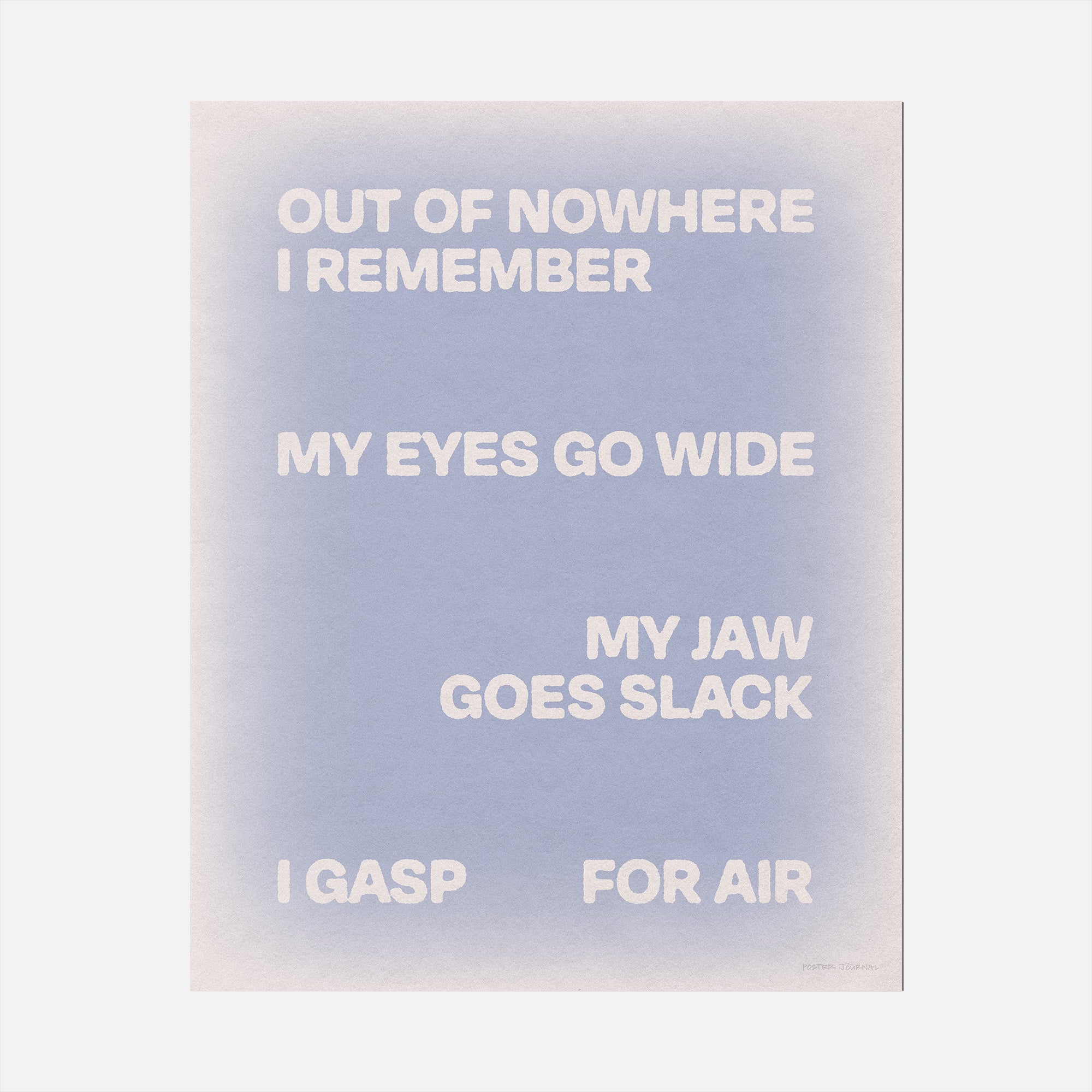 GASP PRINT