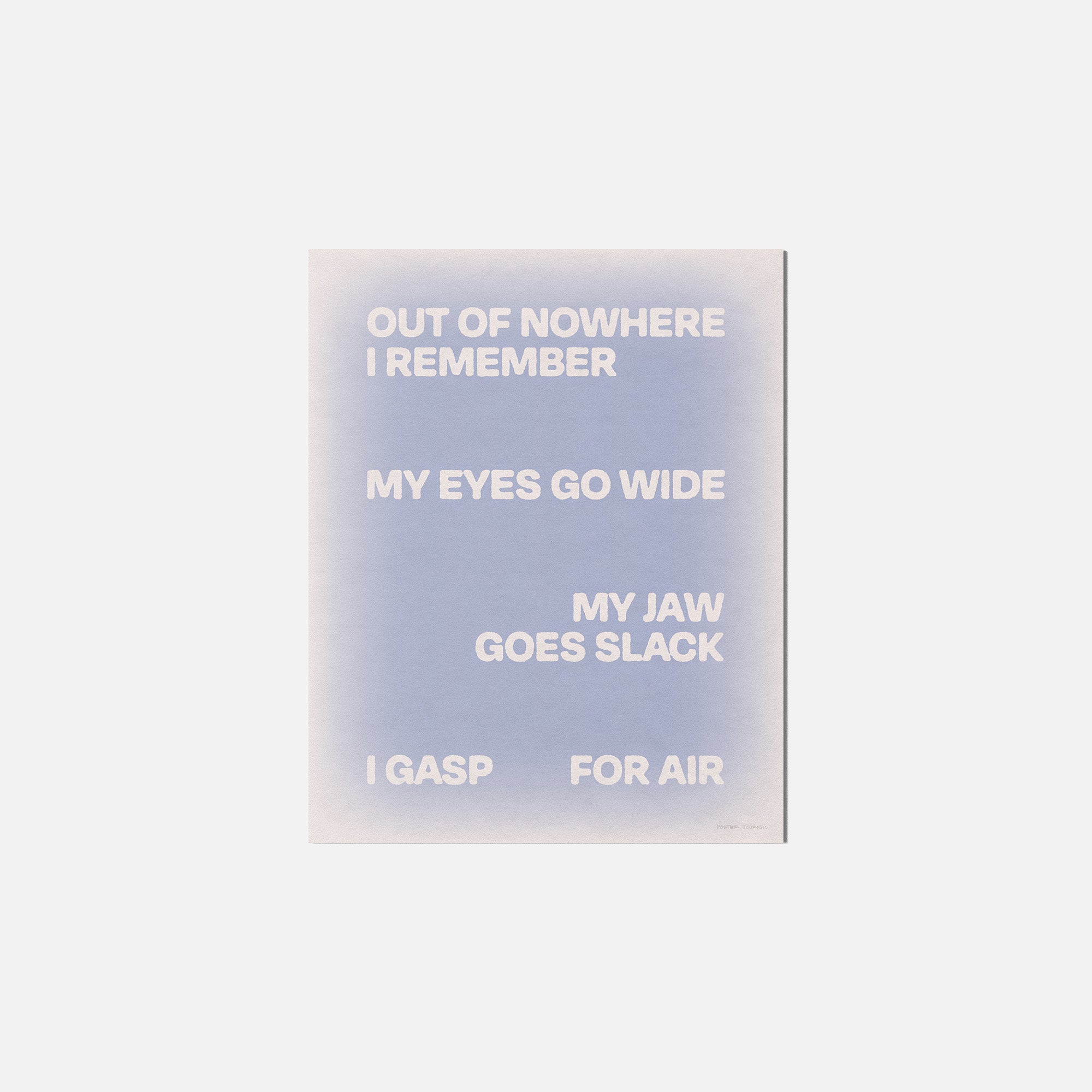 GASP PRINT