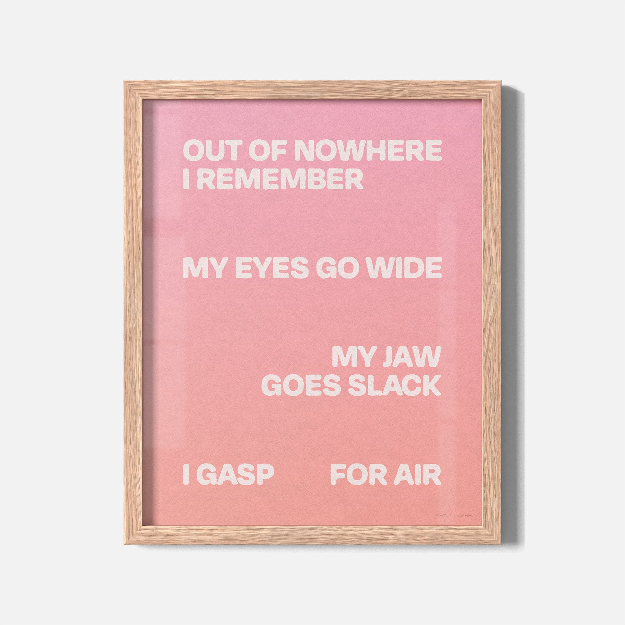 GASP PRINT