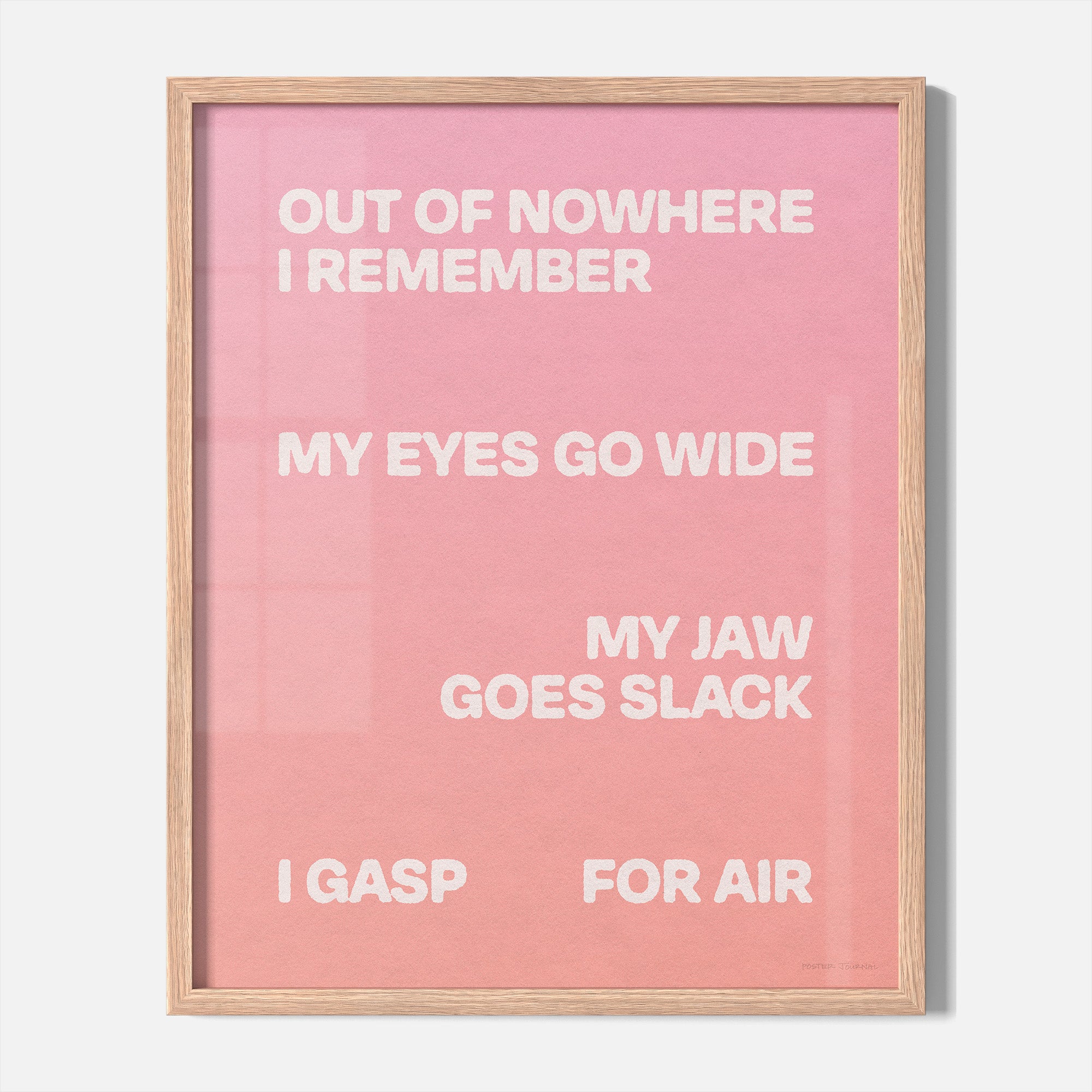 GASP PRINT