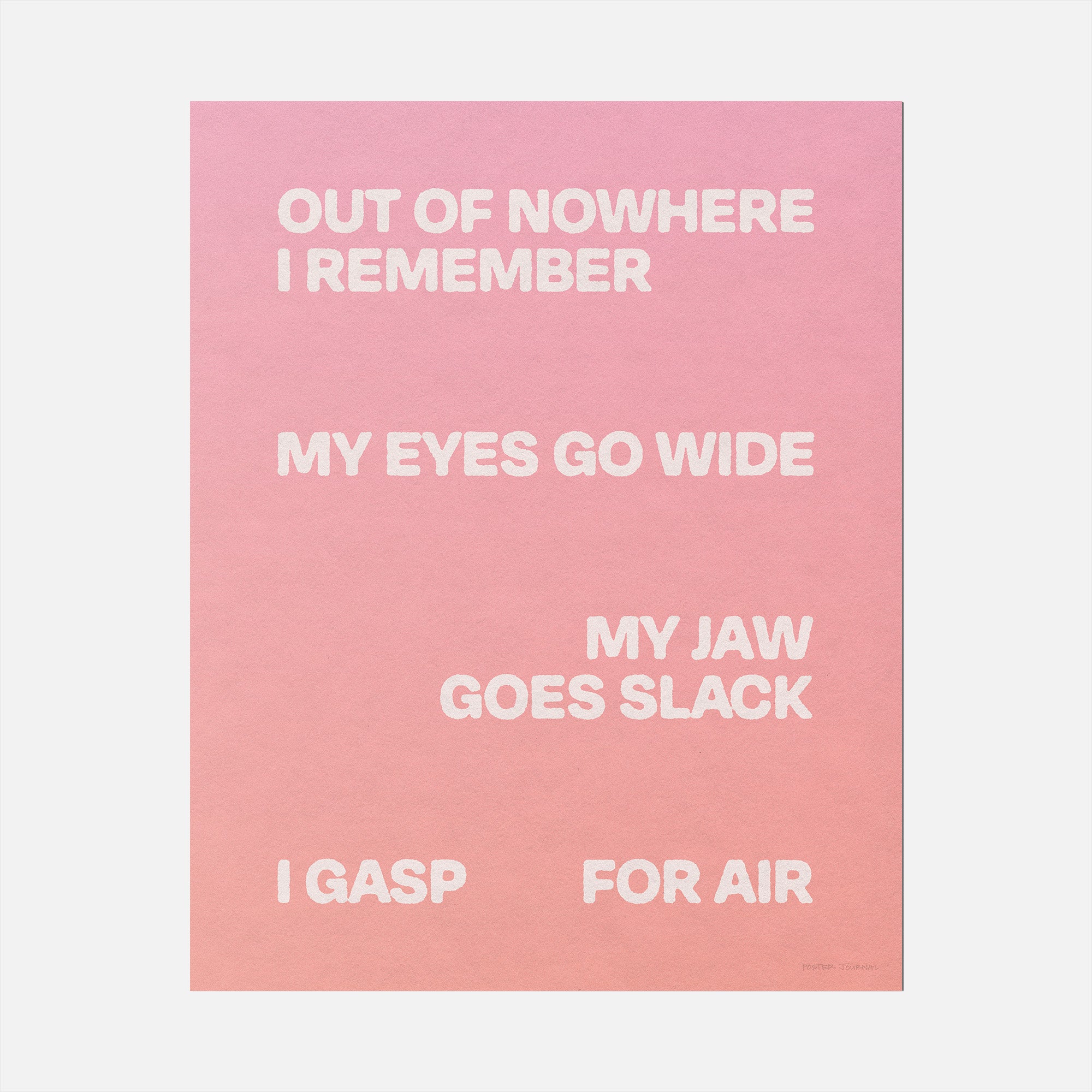 GASP PRINT