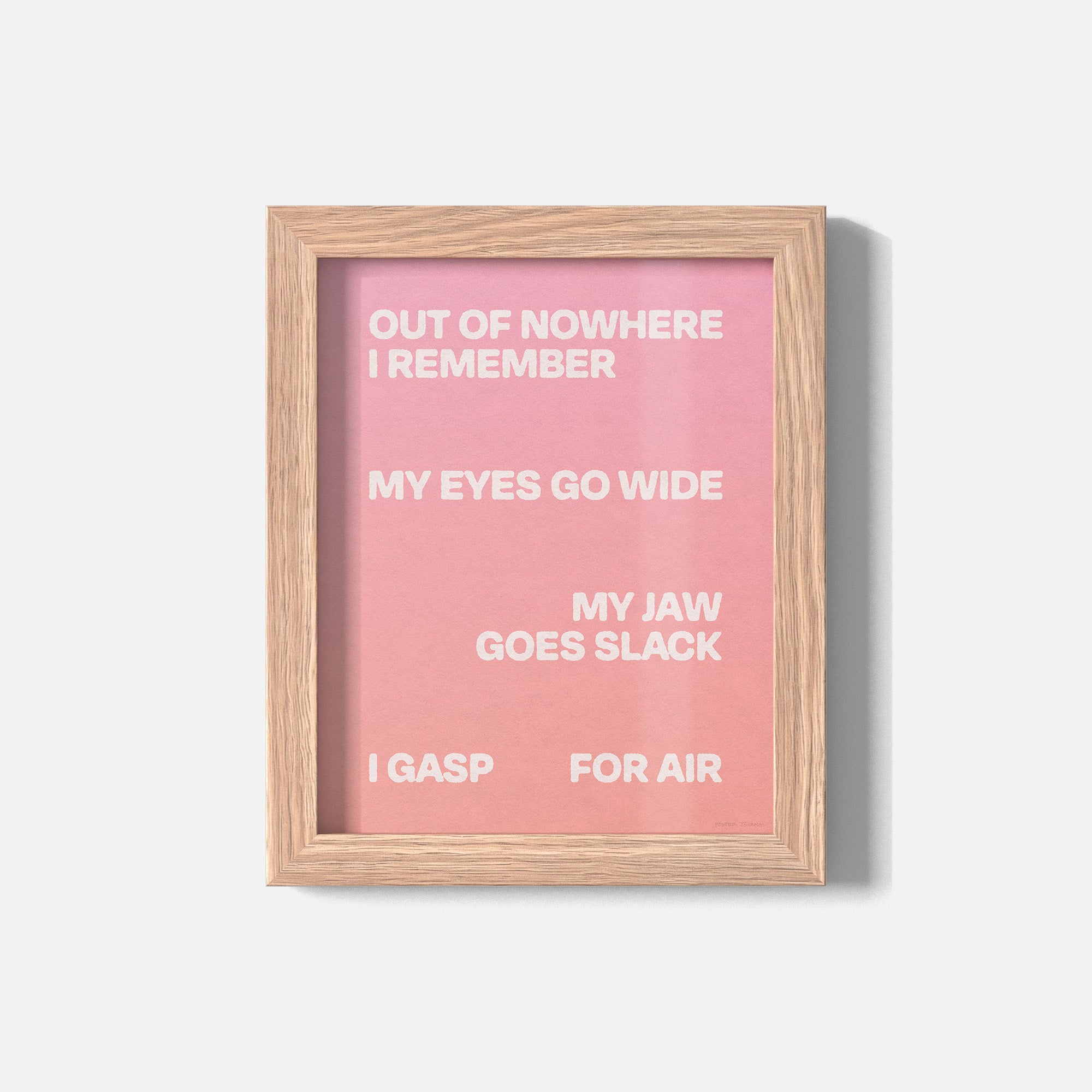 GASP PRINT