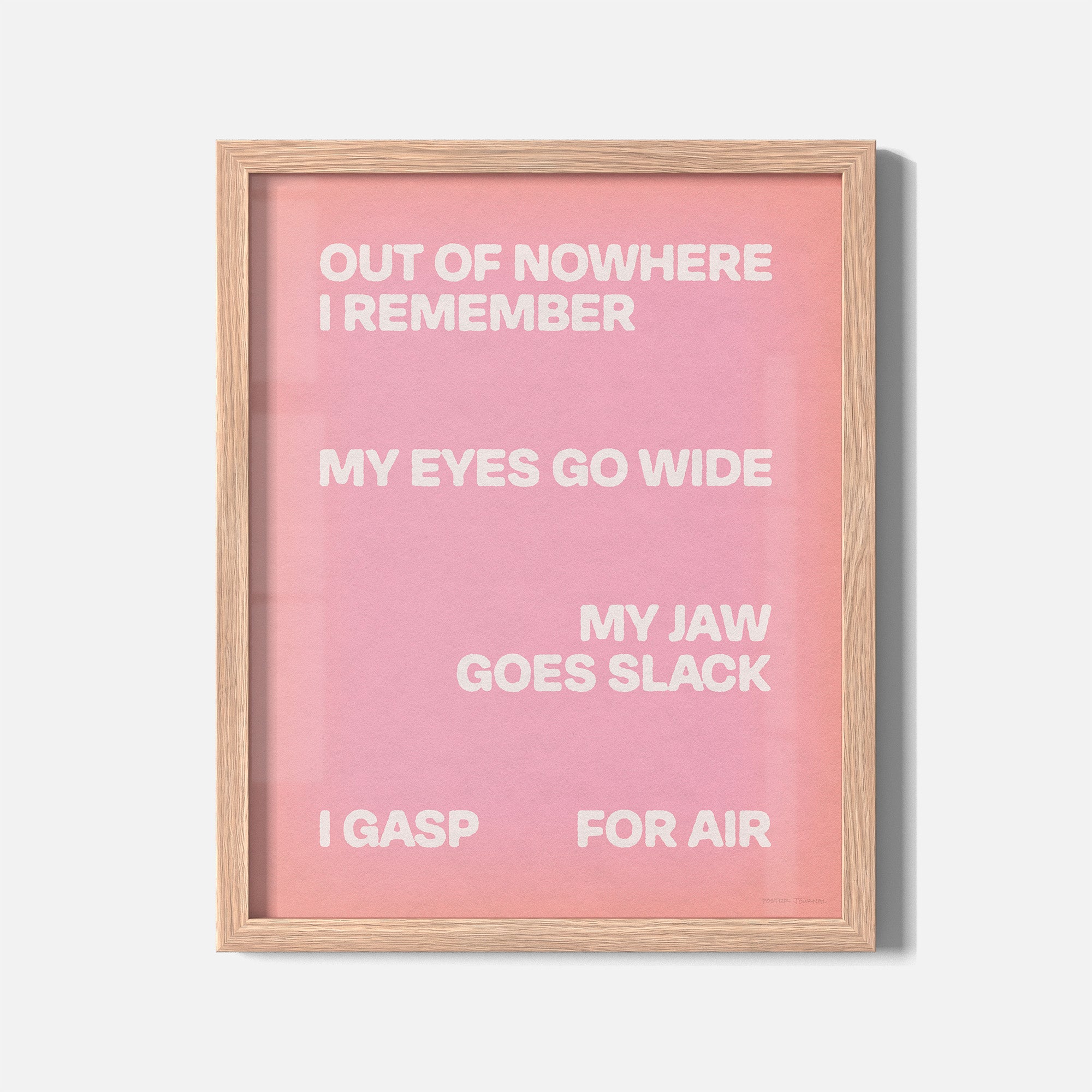 GASP PRINT