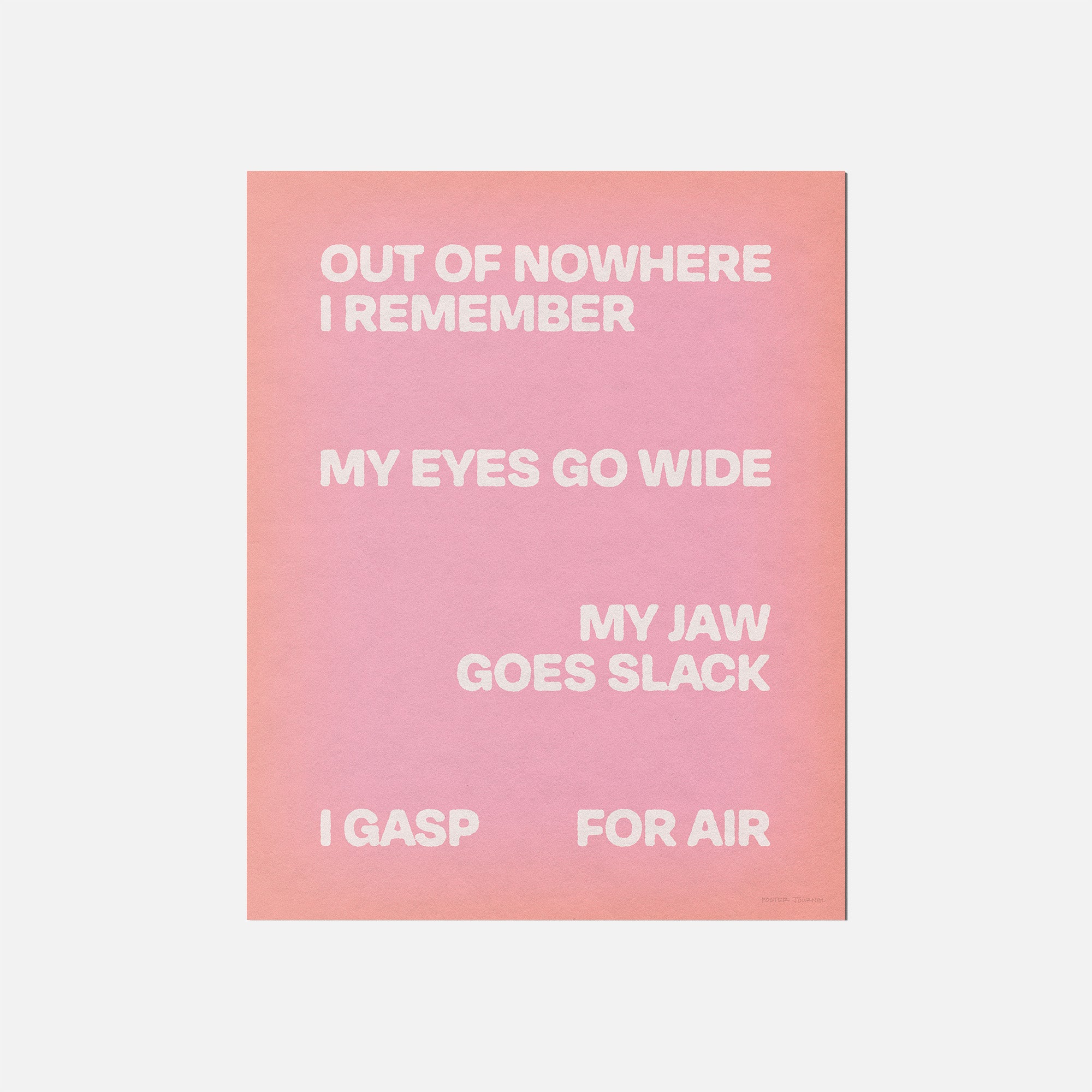 GASP PRINT