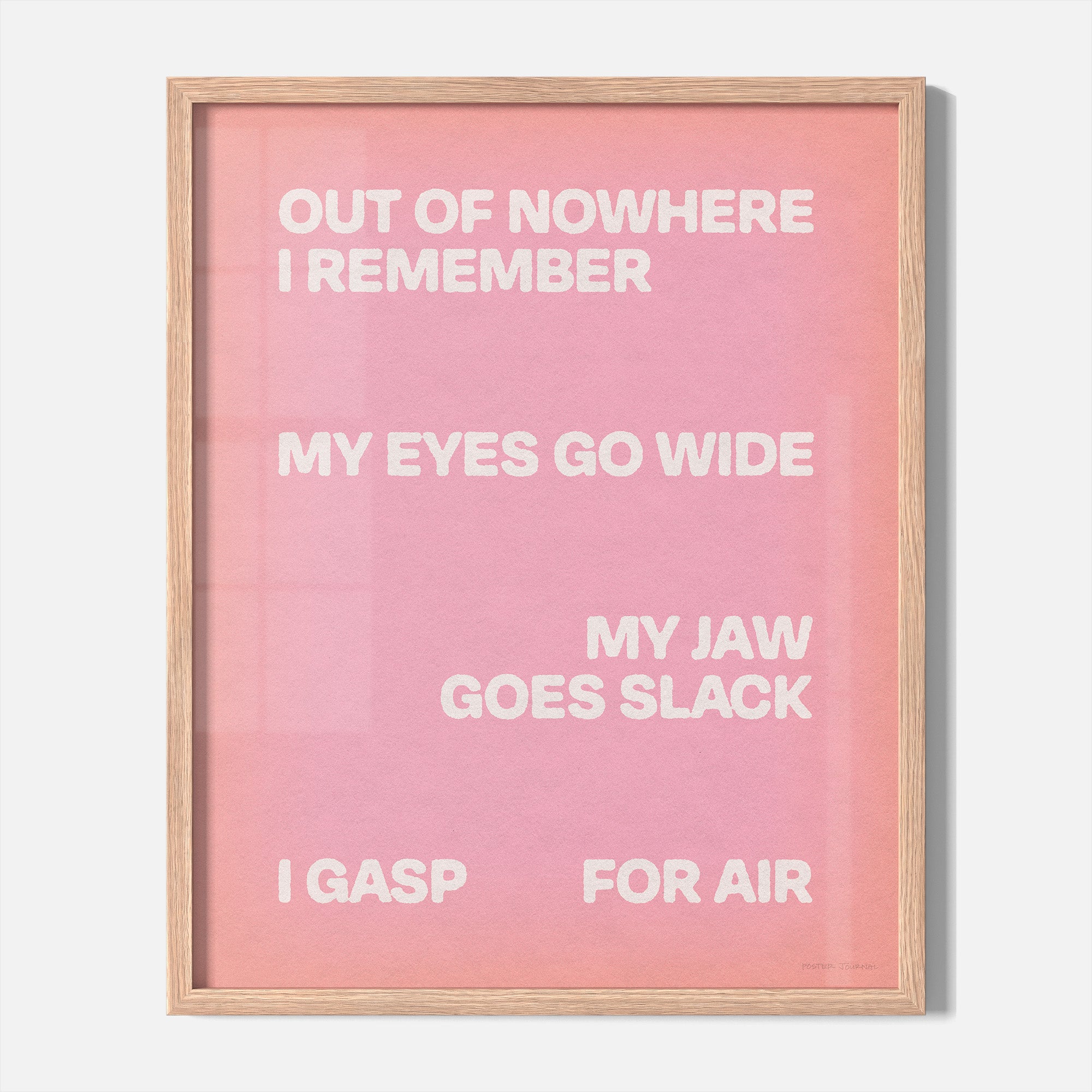 GASP PRINT