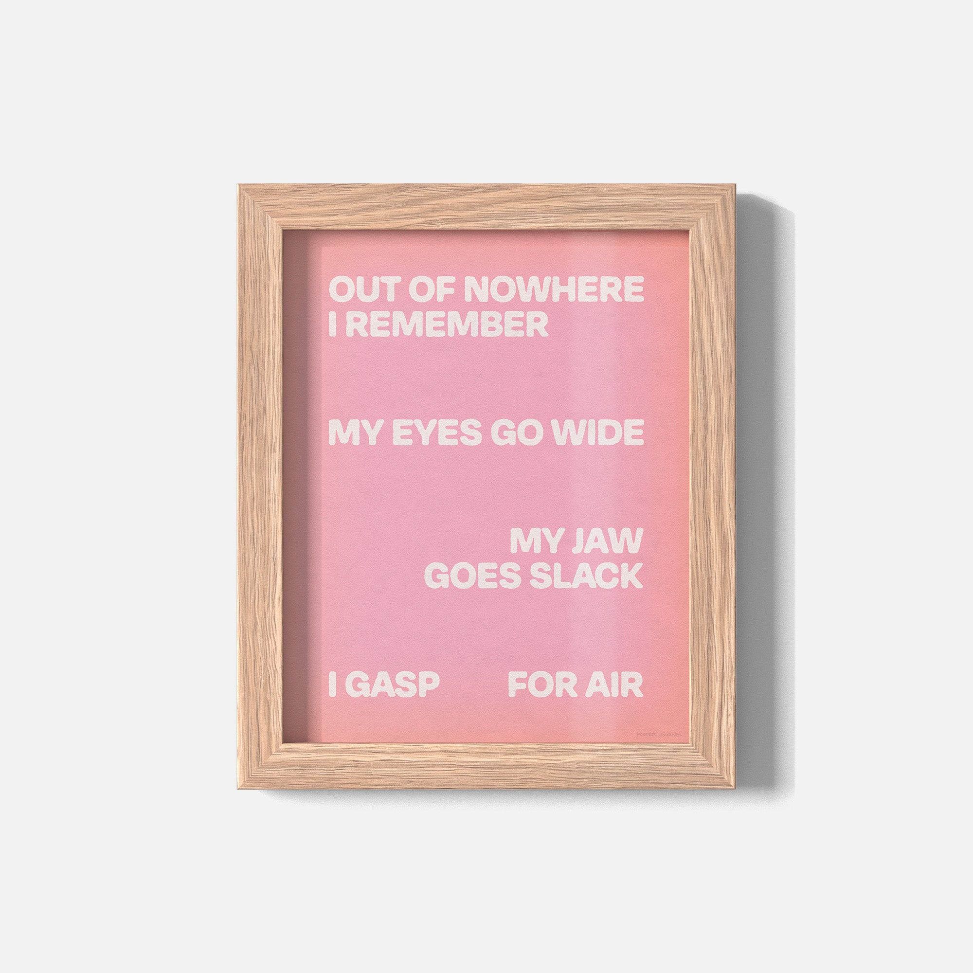 GASP PRINT