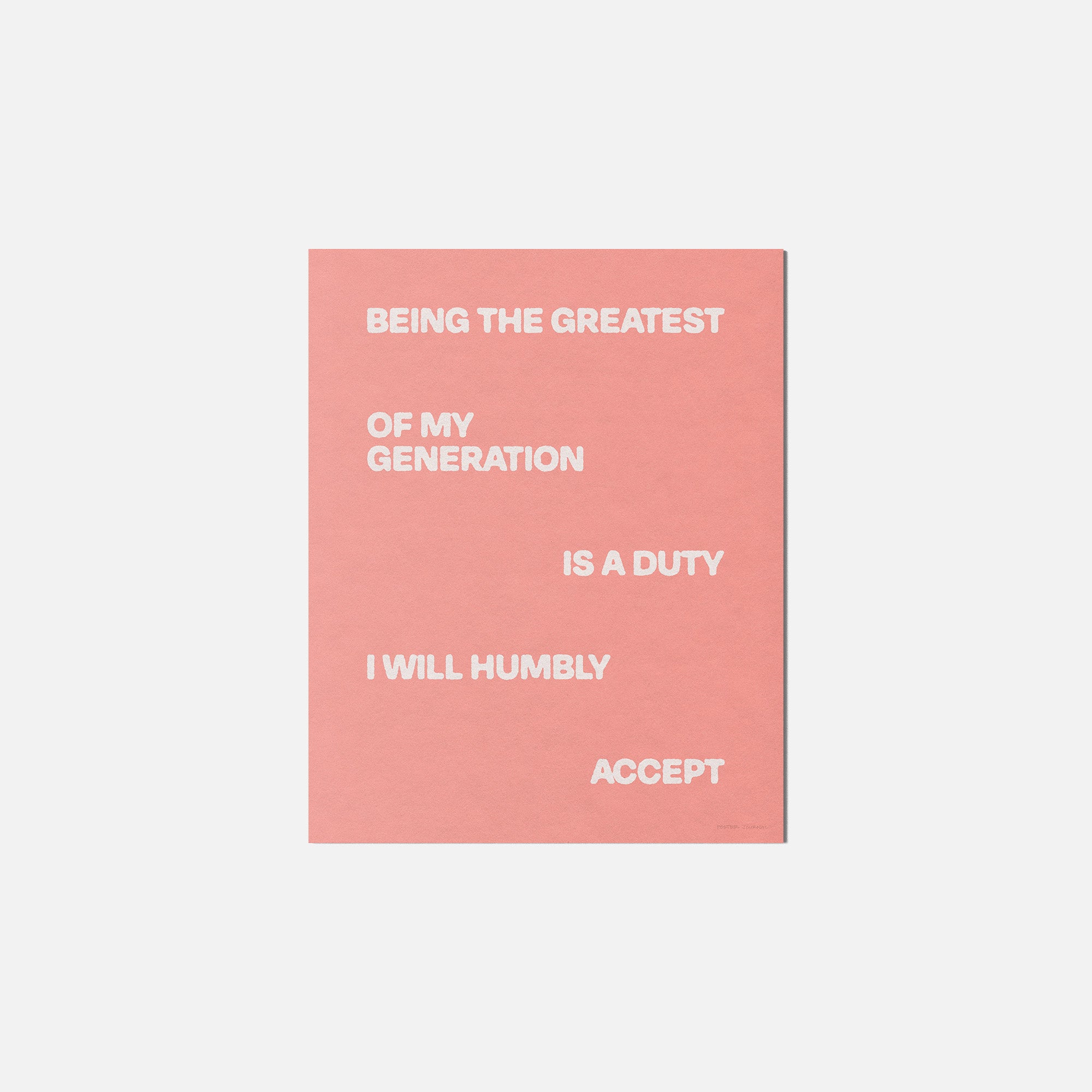 GENERATION PRINT