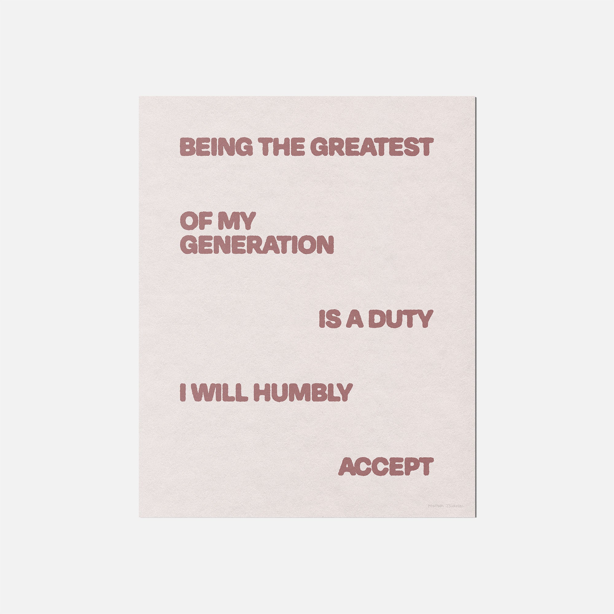 GENERATION PRINT