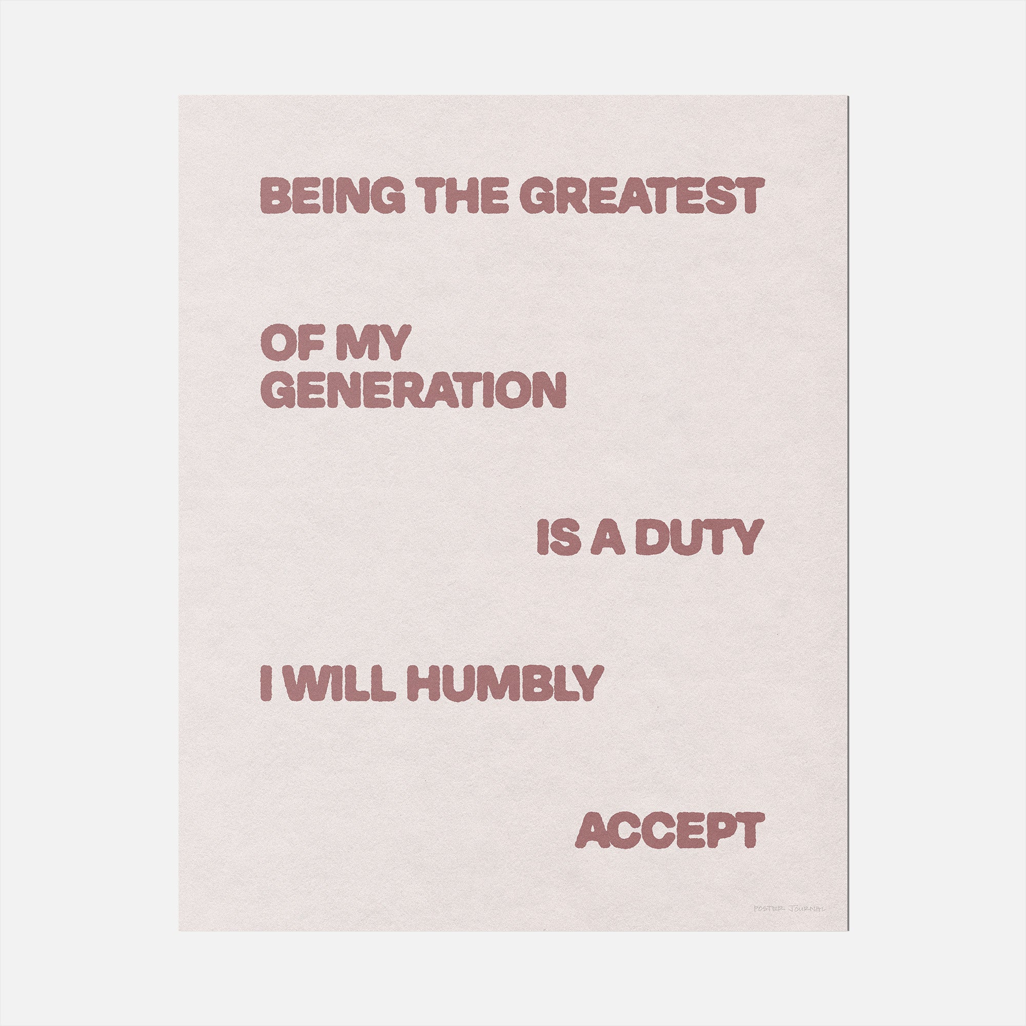 GENERATION PRINT