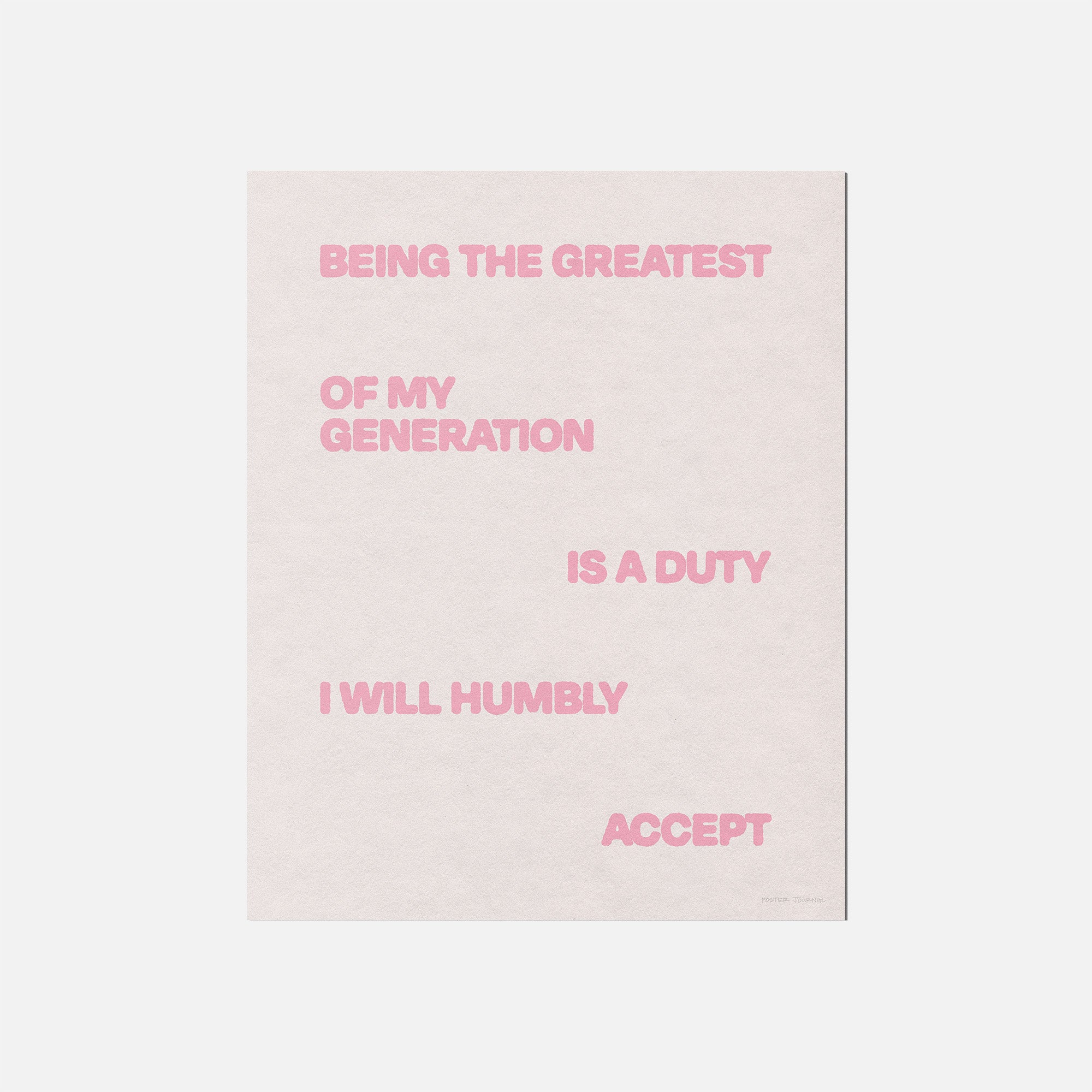 GENERATION PRINT