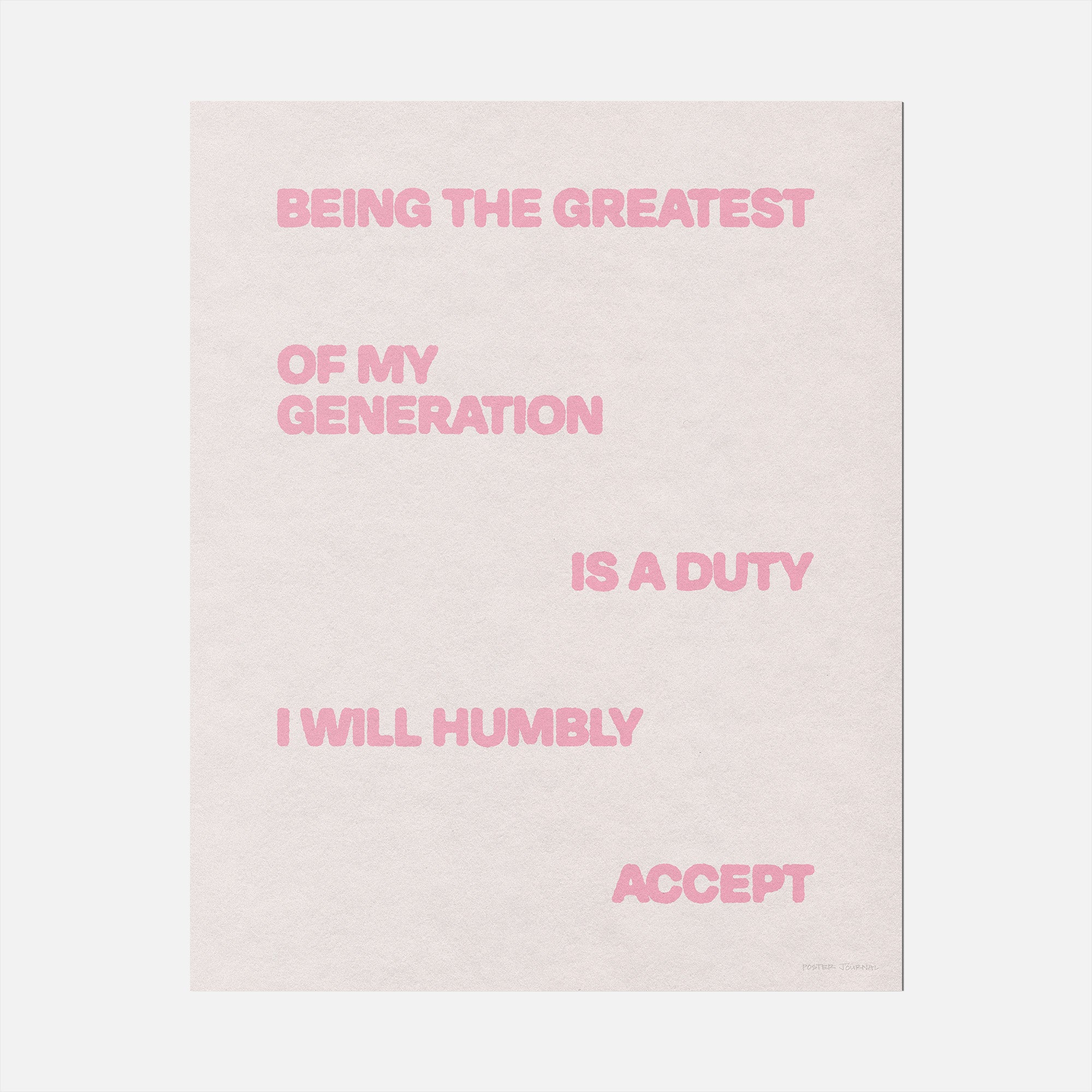 GENERATION PRINT