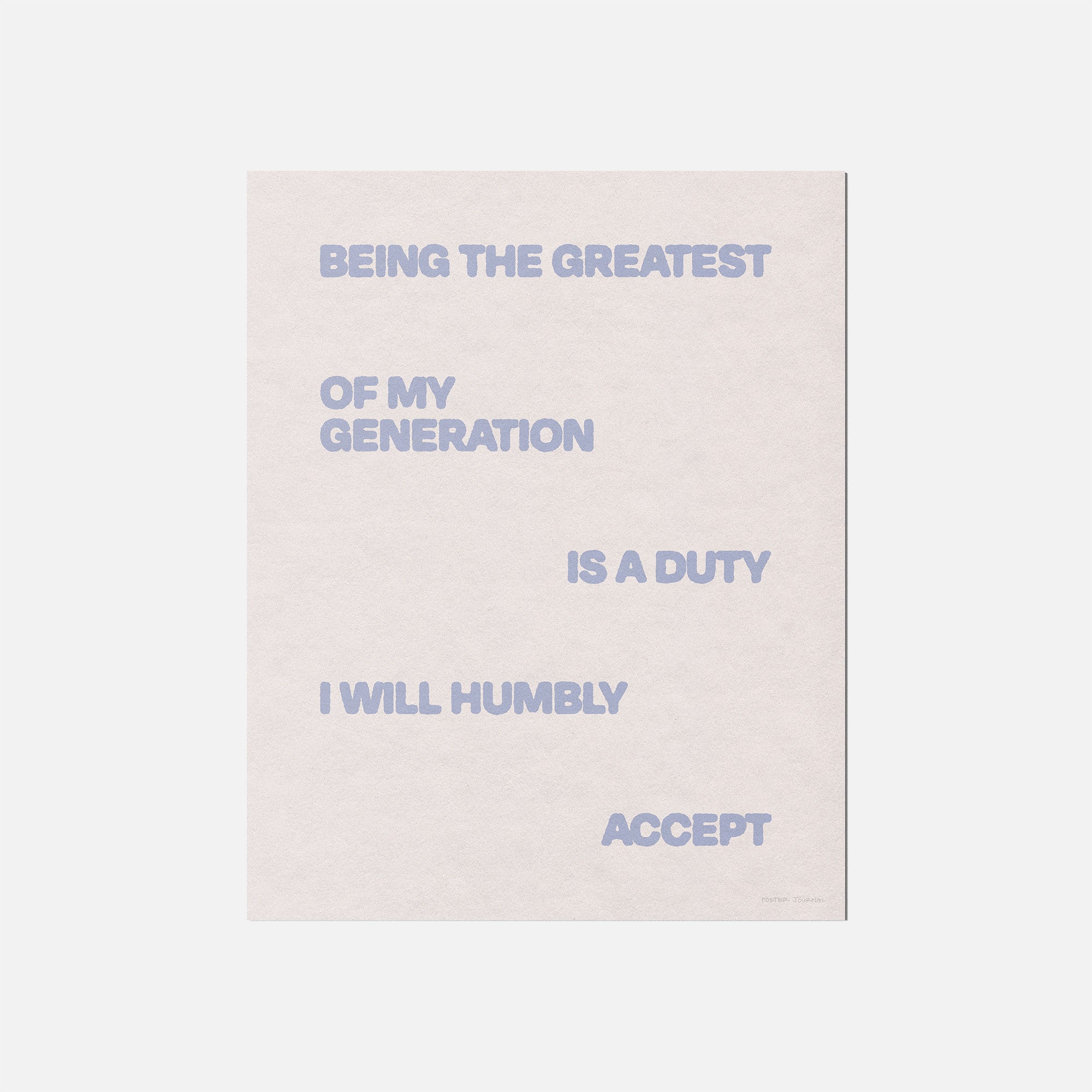 GENERATION PRINT