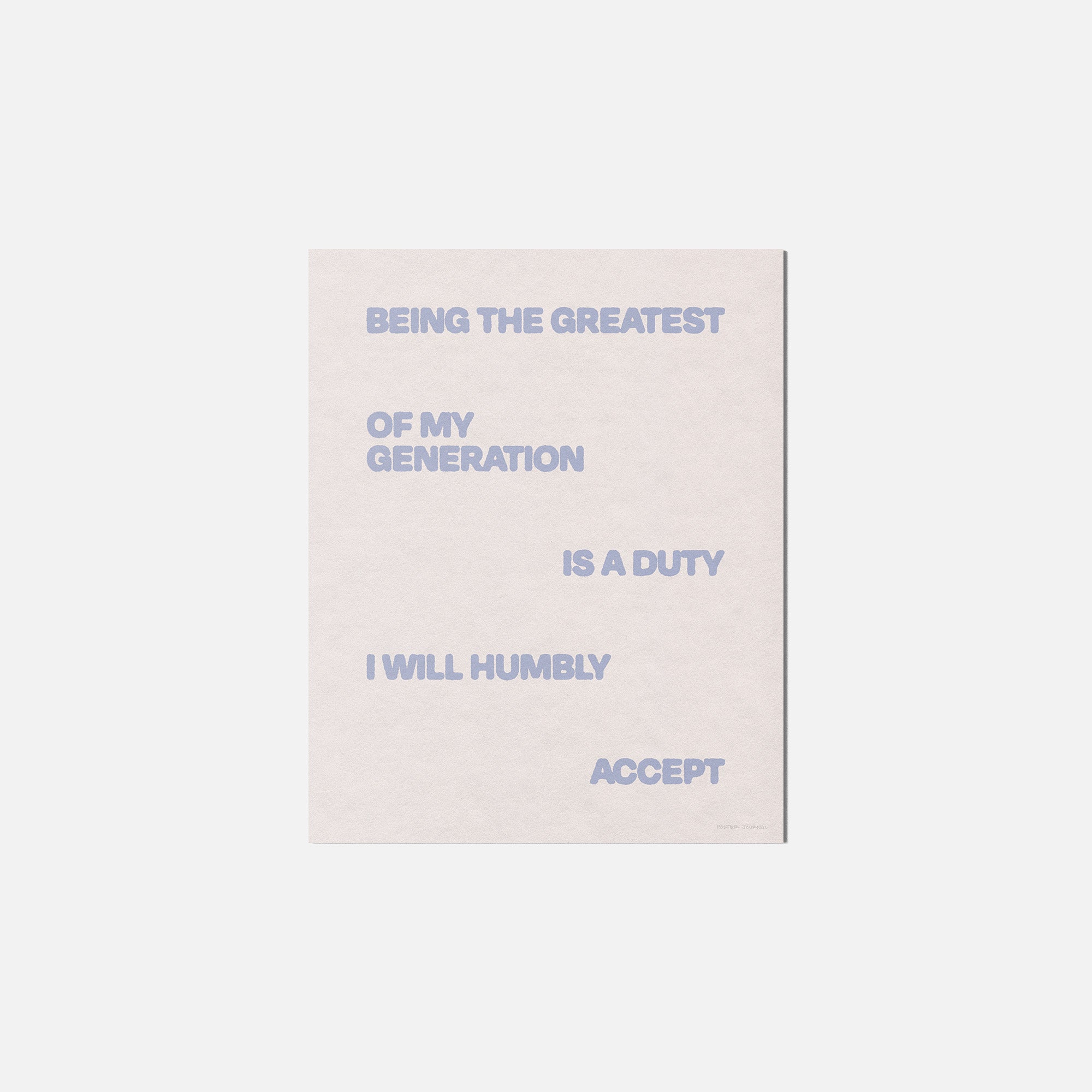 GENERATION PRINT