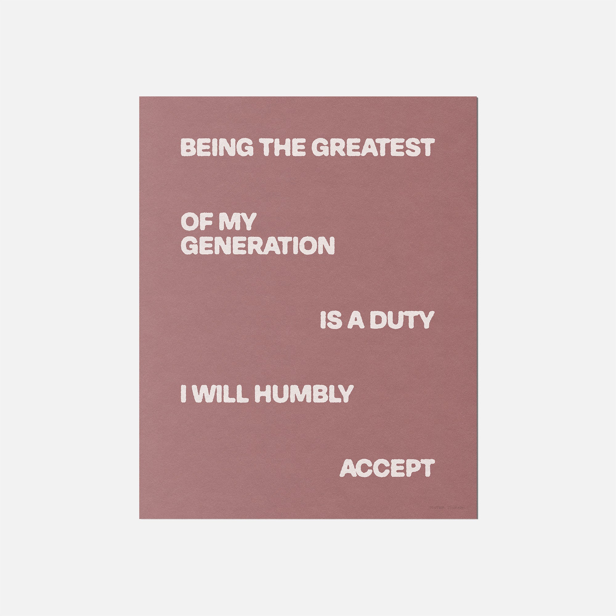 GENERATION PRINT