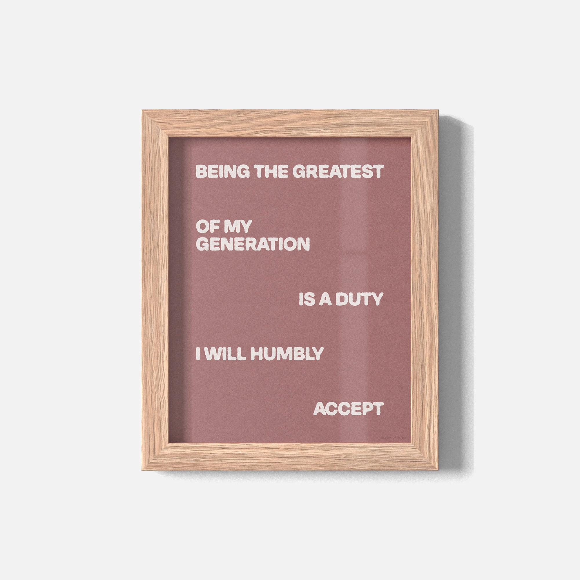 GENERATION PRINT