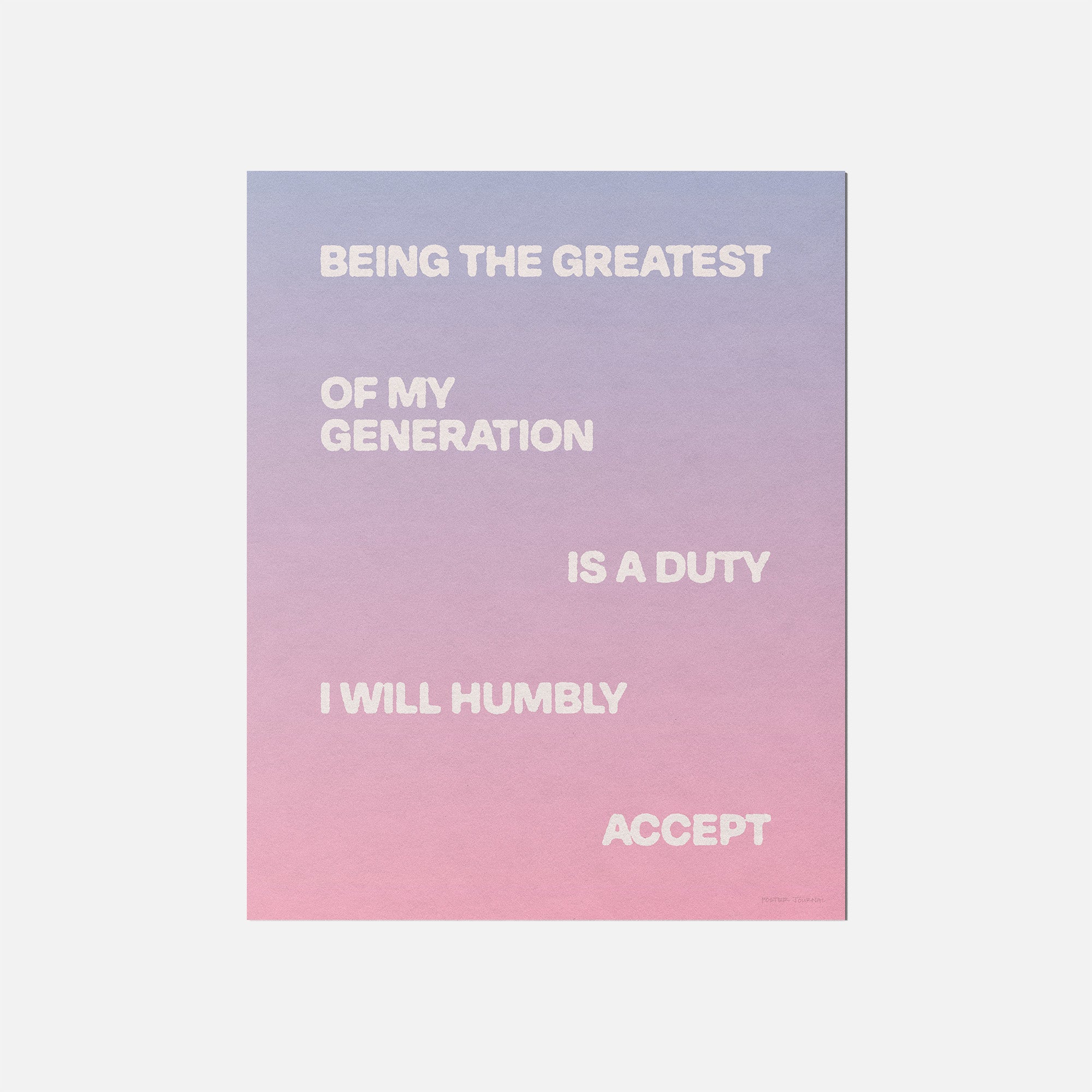GENERATION PRINT