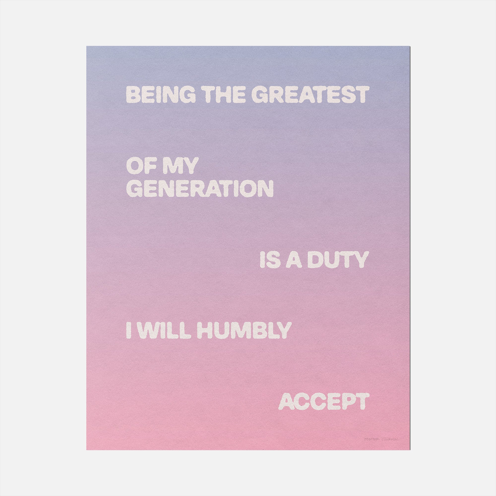 GENERATION PRINT