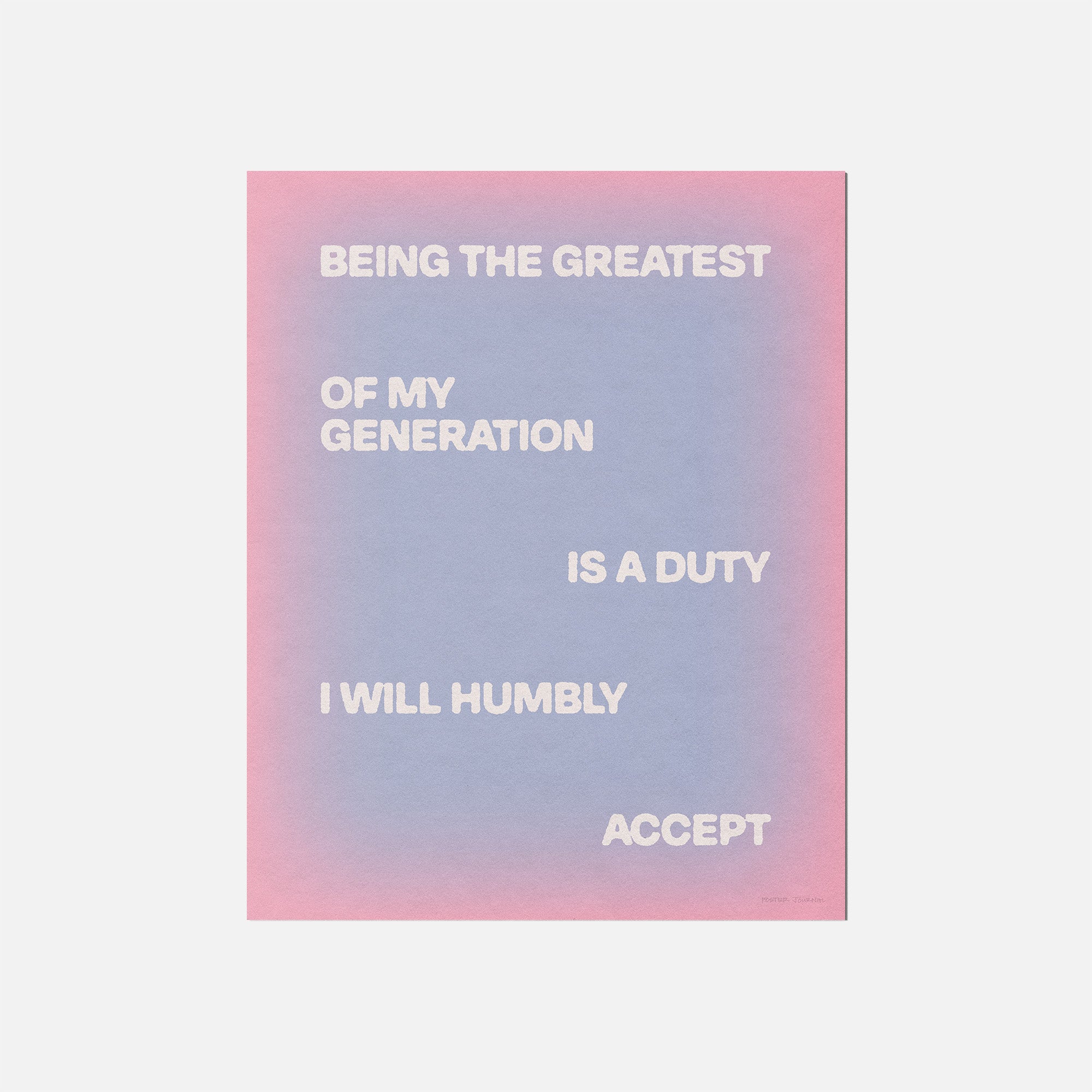 GENERATION PRINT