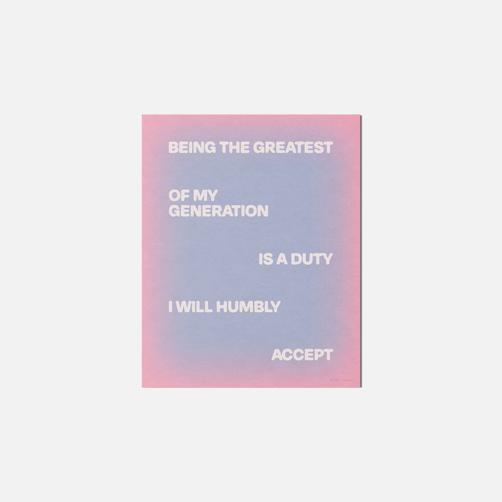 GENERATION PRINT