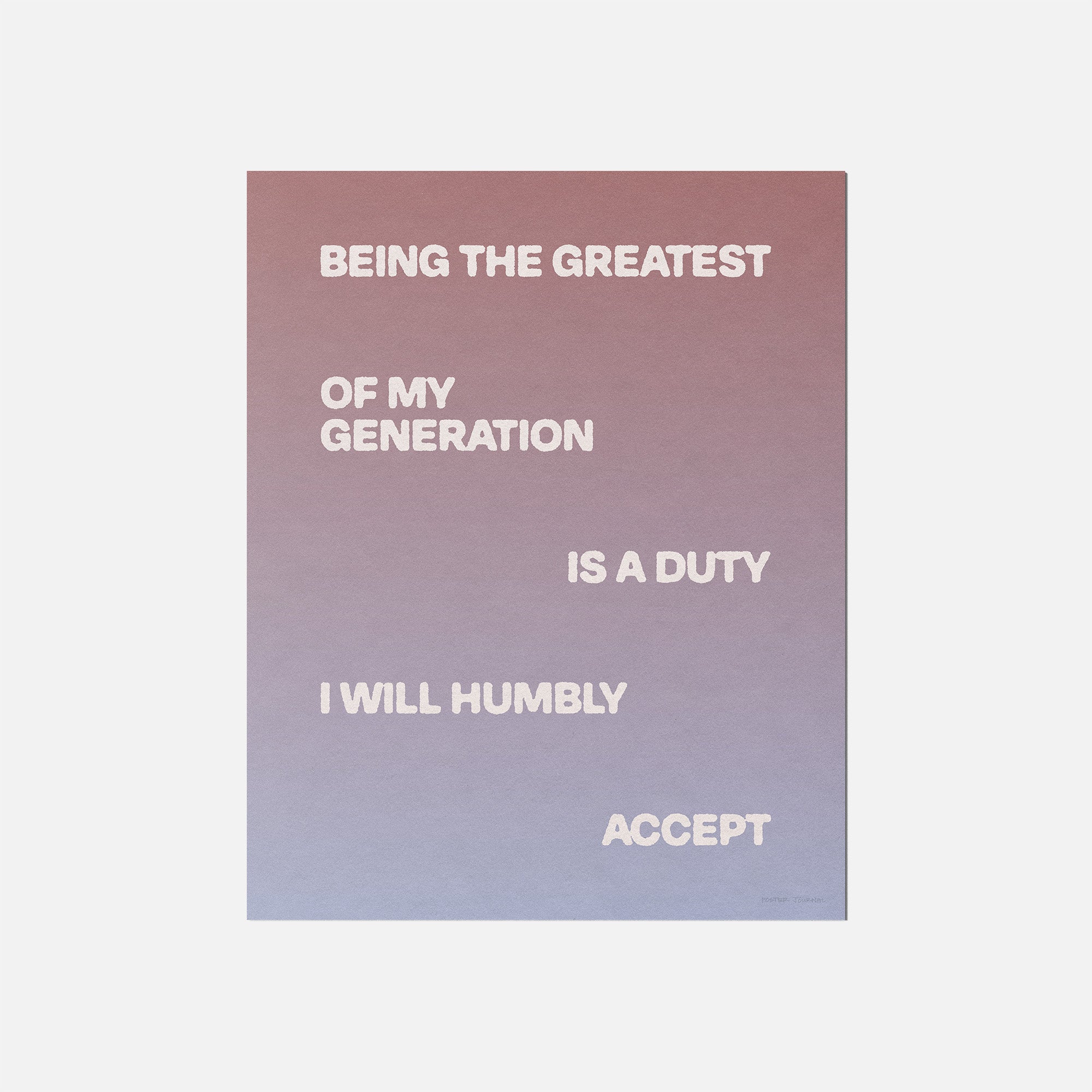 GENERATION PRINT