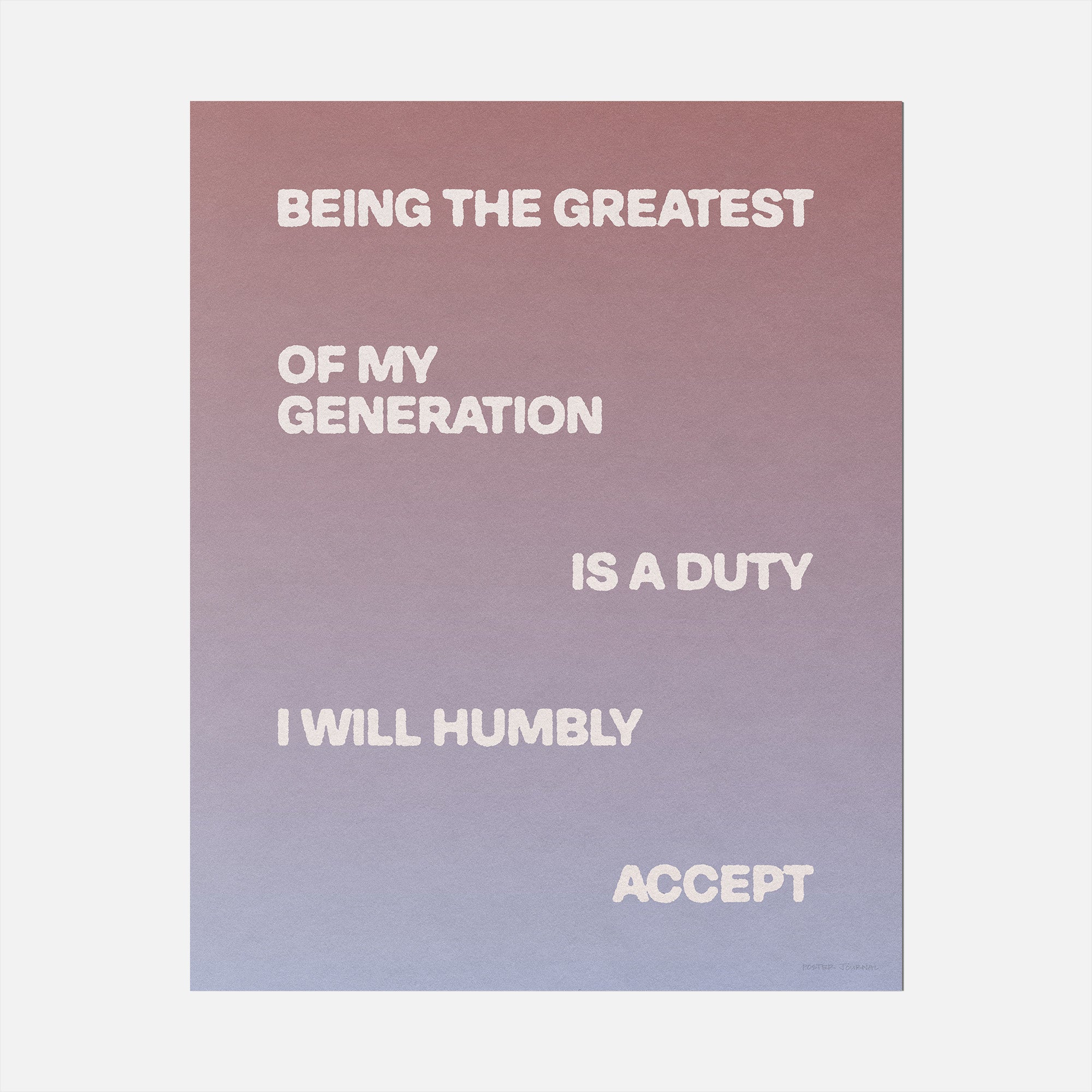 GENERATION PRINT