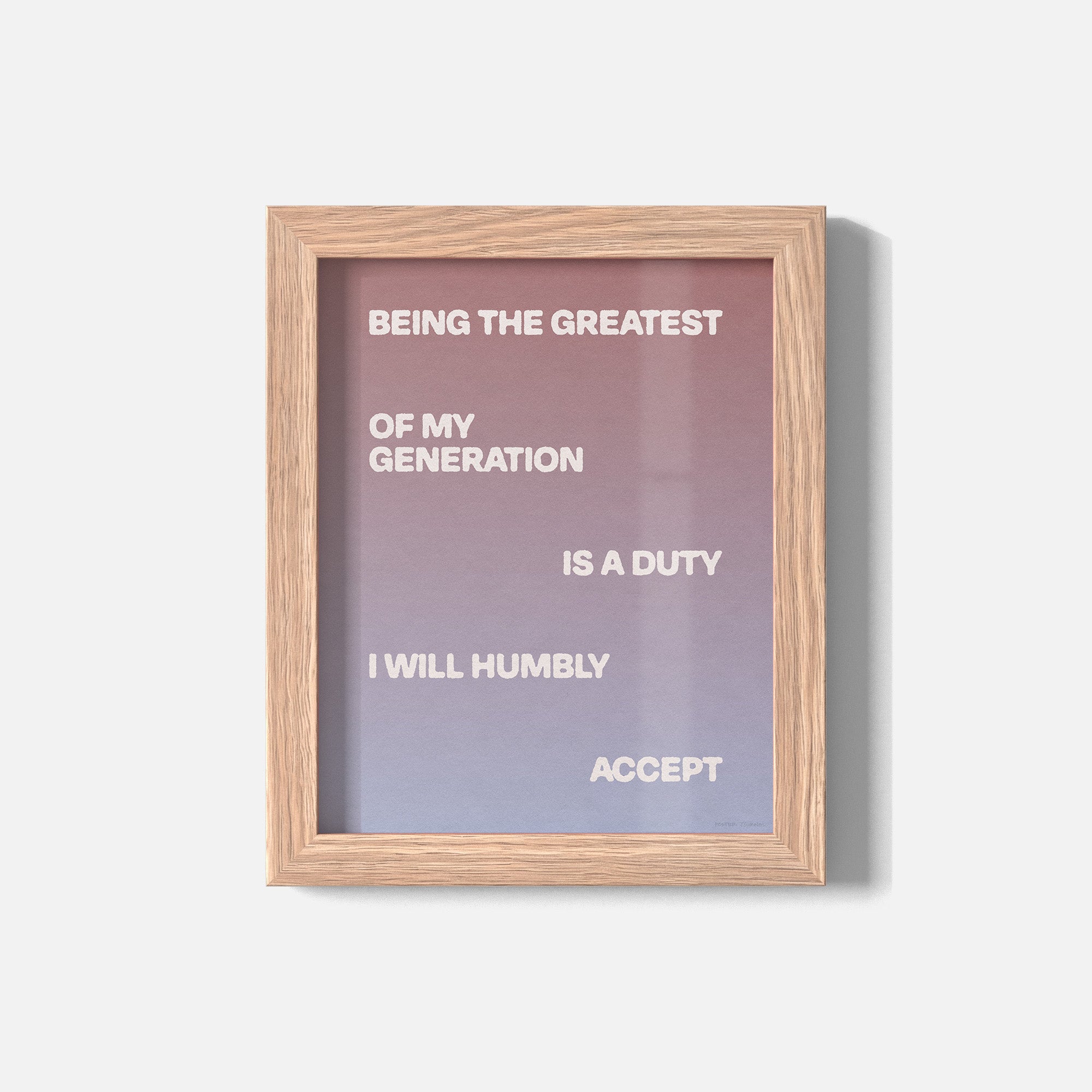 GENERATION PRINT