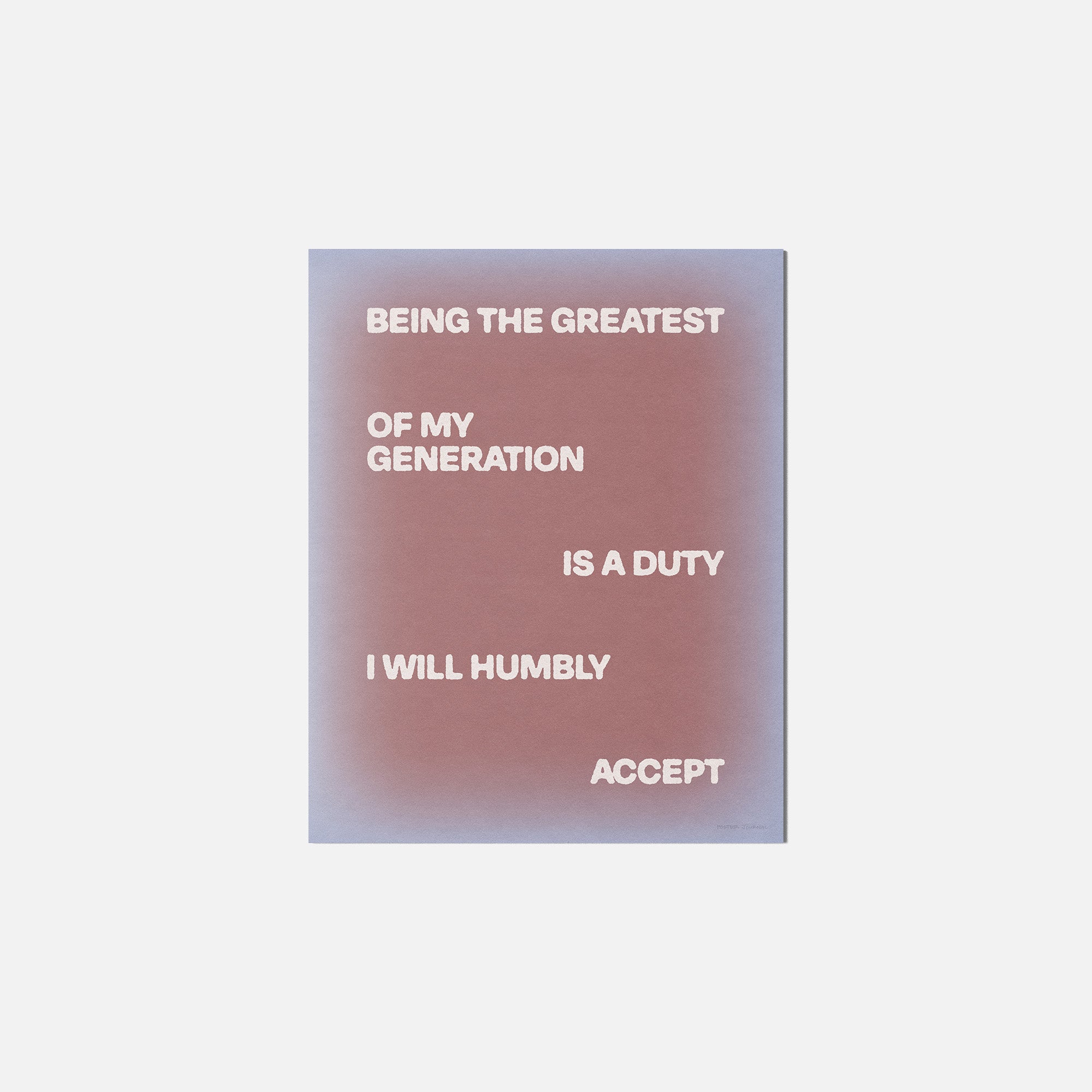 GENERATION PRINT