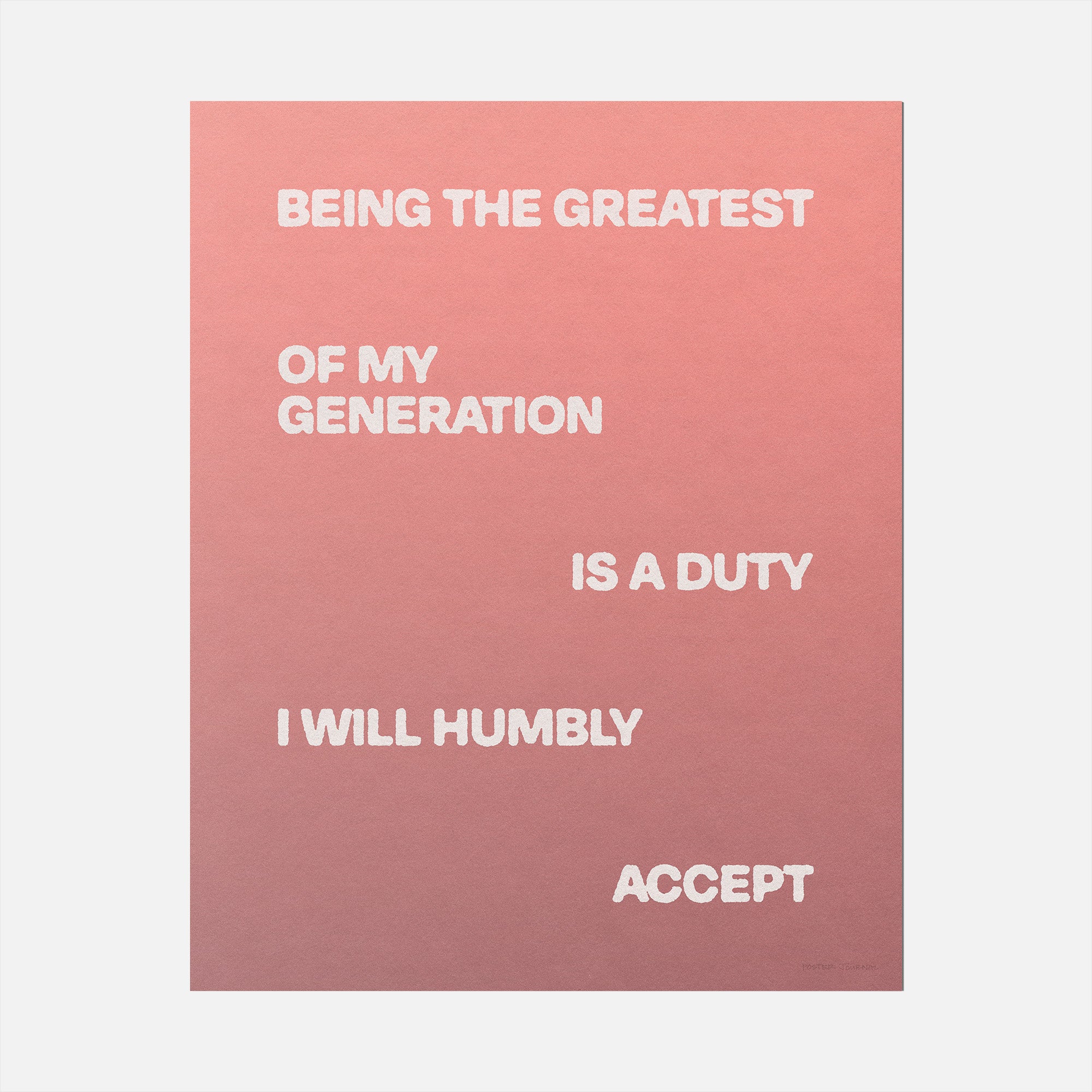 GENERATION PRINT