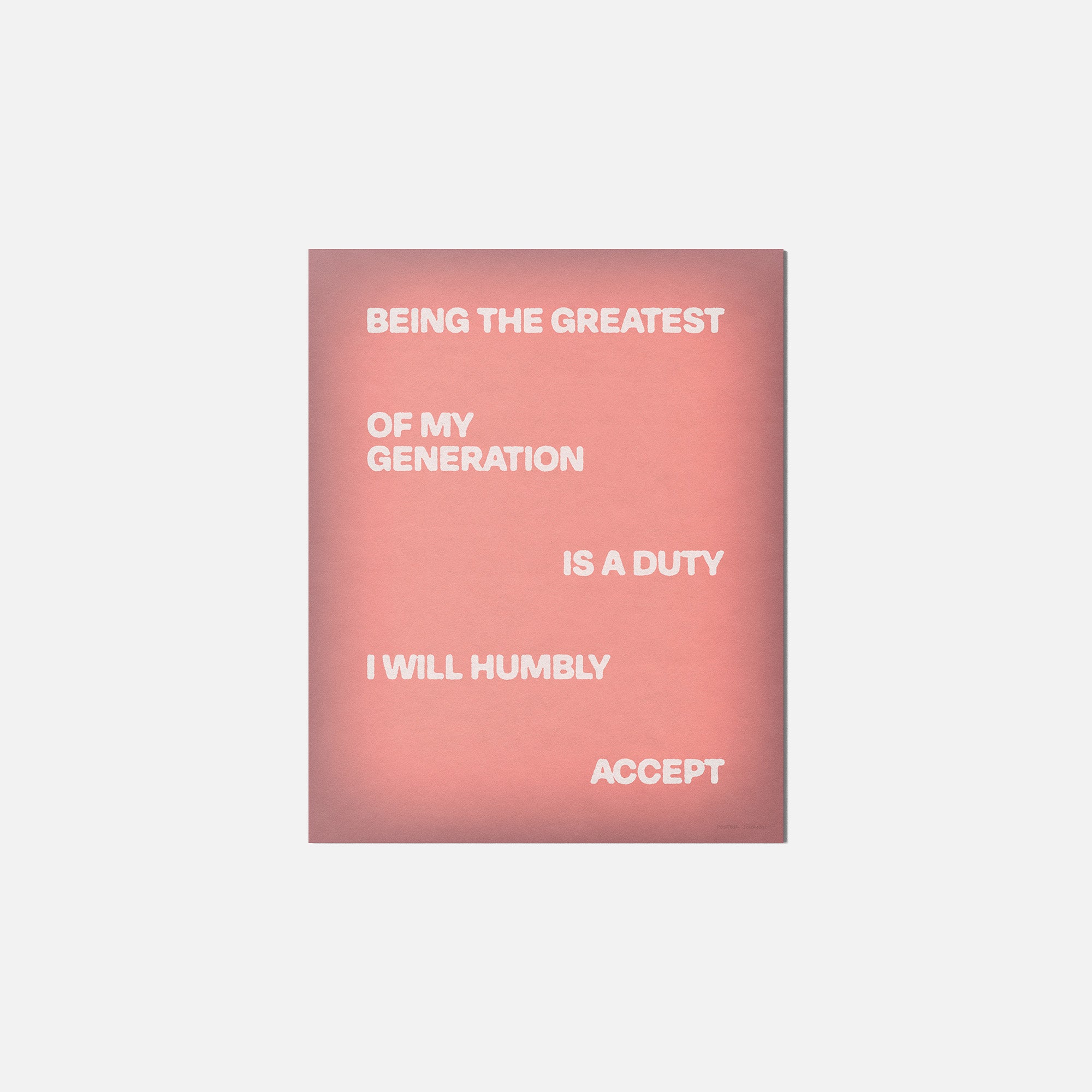 GENERATION PRINT