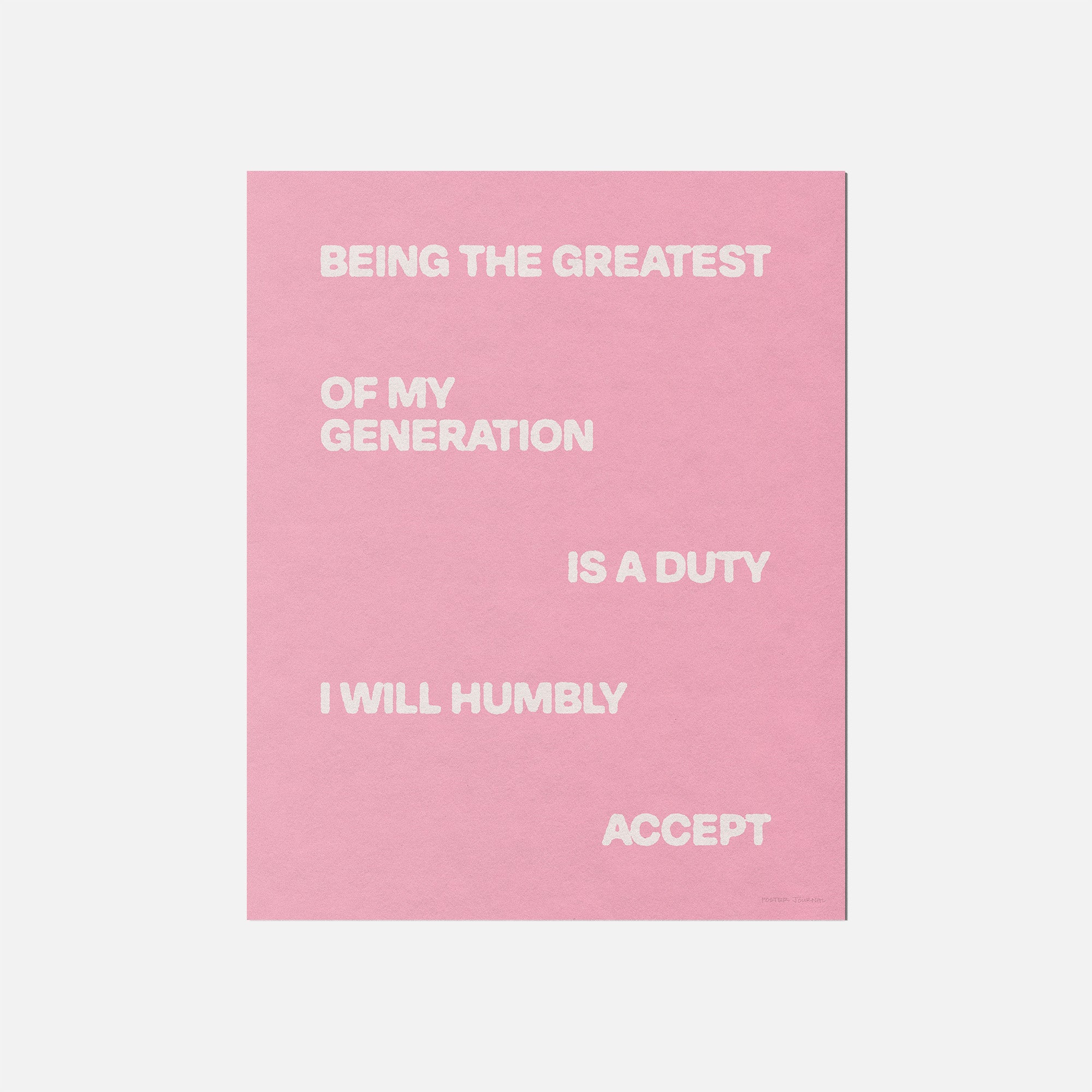 GENERATION PRINT