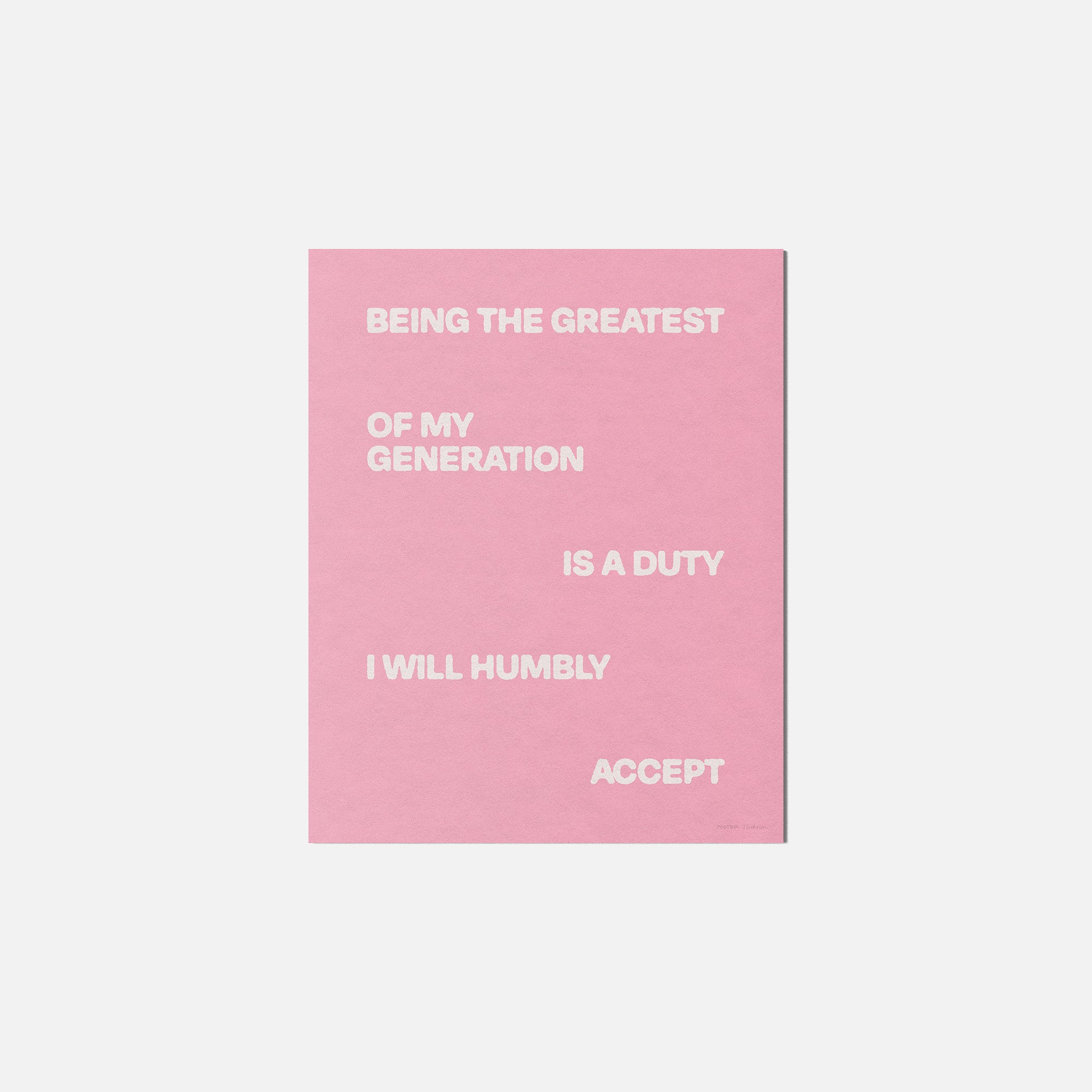 GENERATION PRINT
