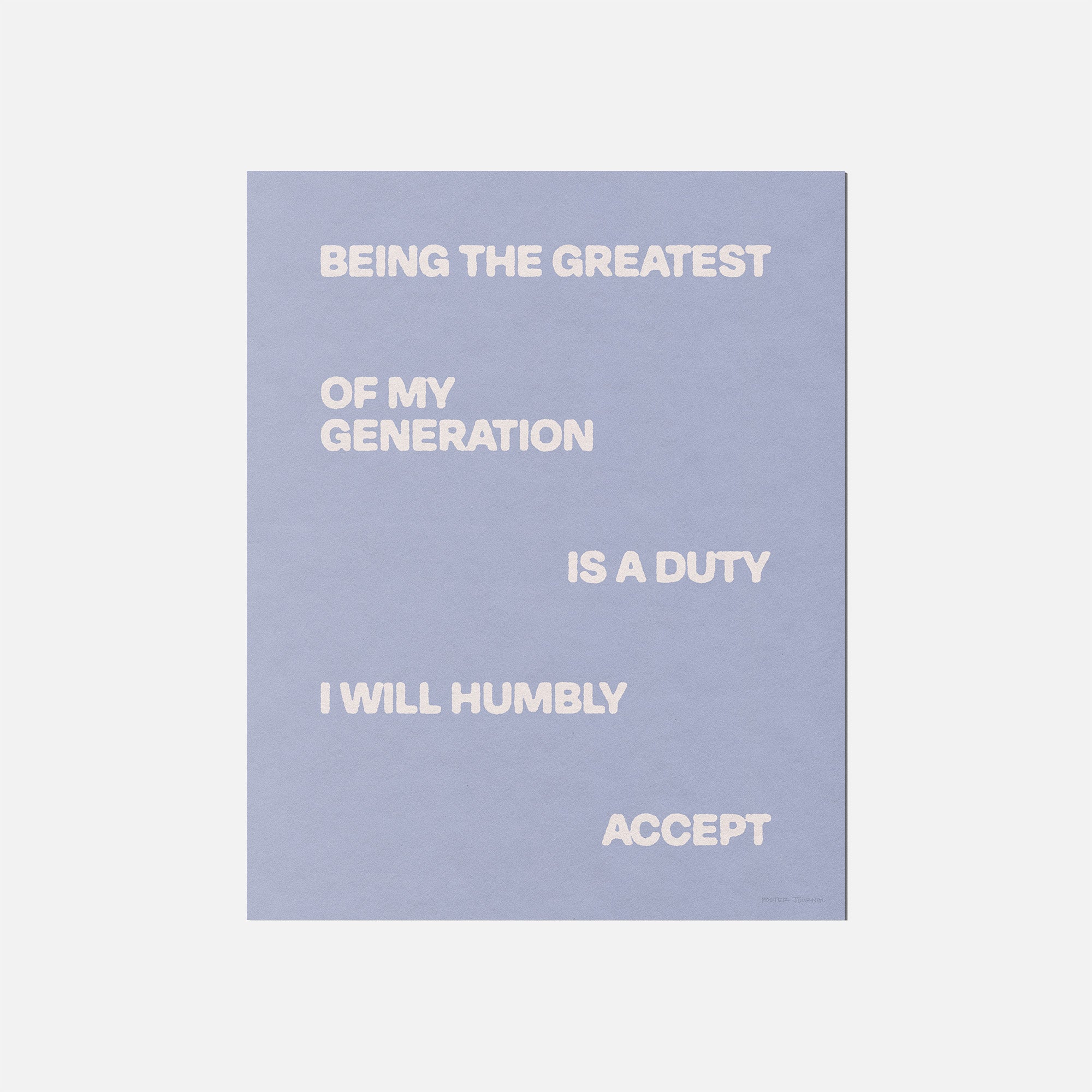 GENERATION PRINT