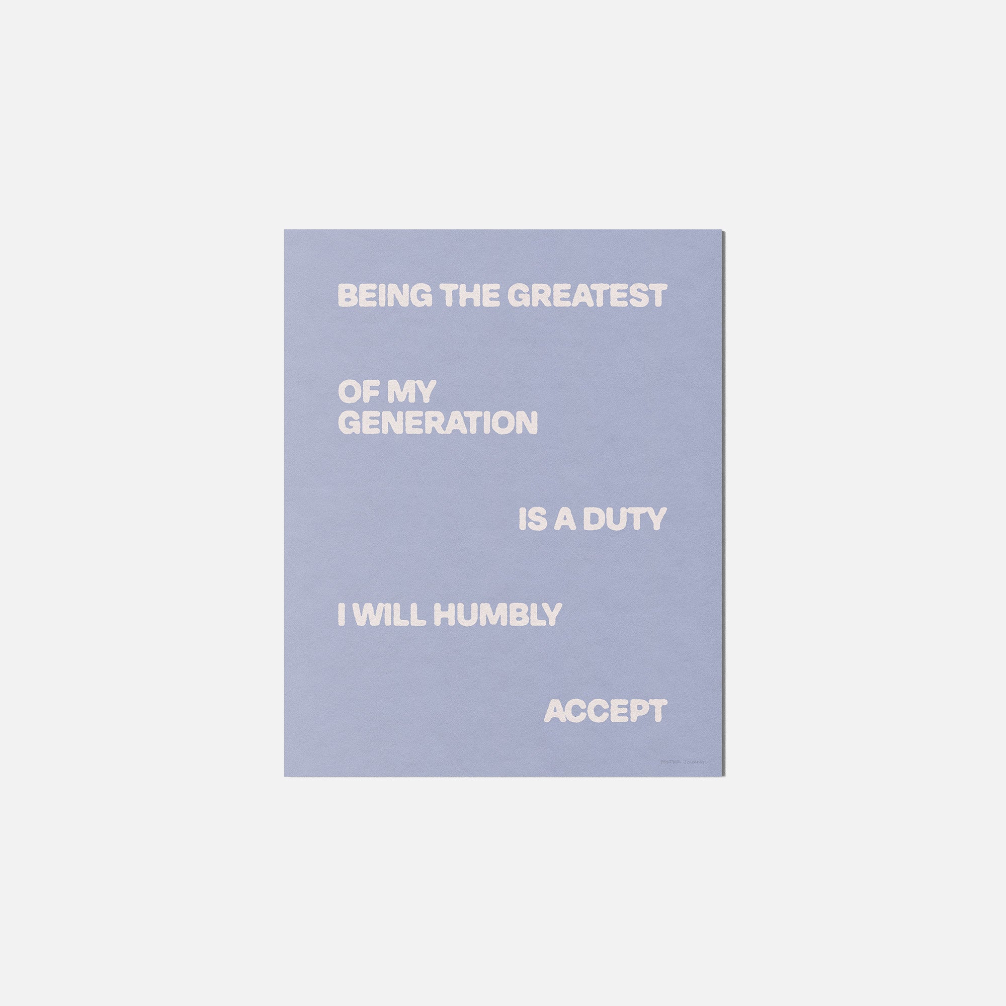 GENERATION PRINT