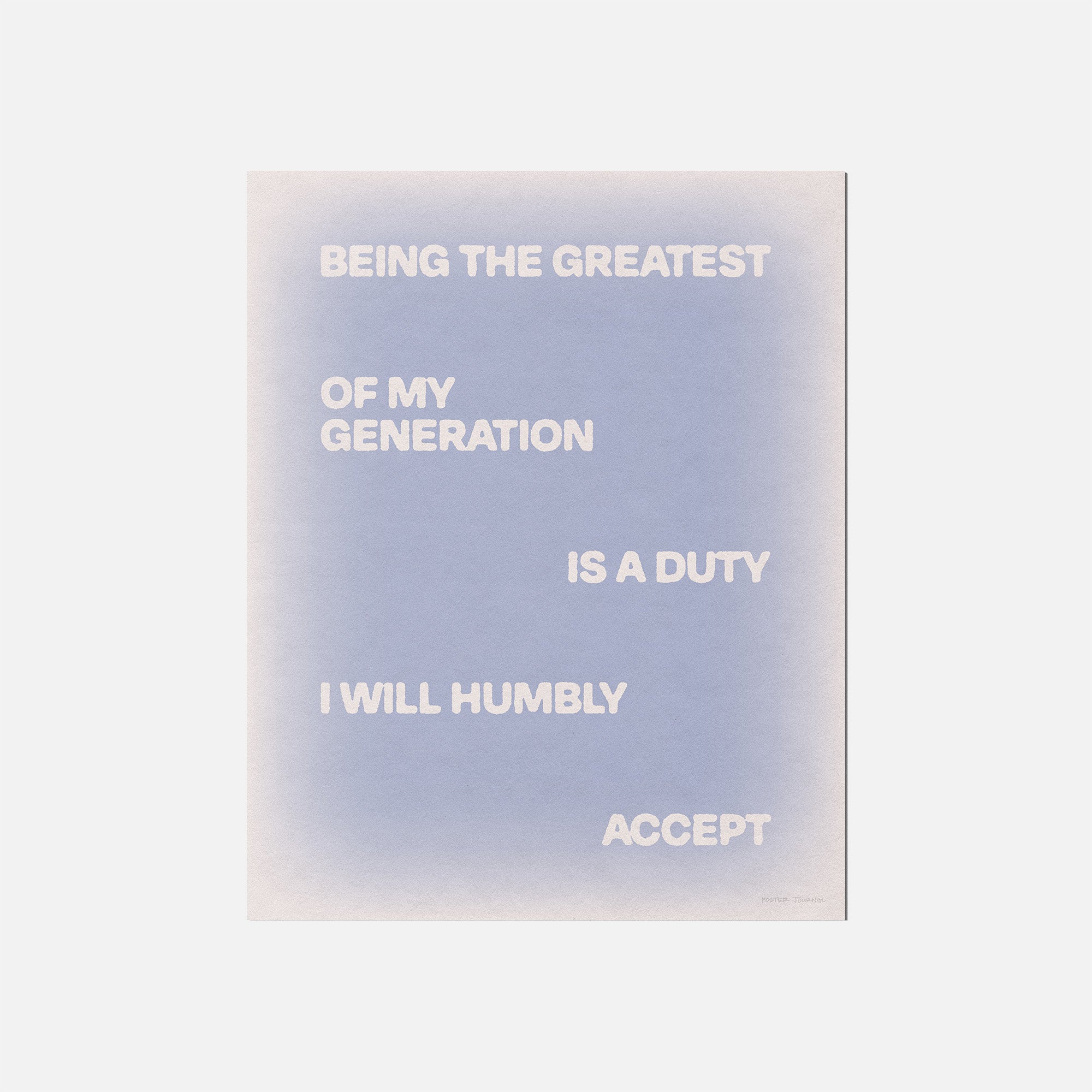 GENERATION PRINT
