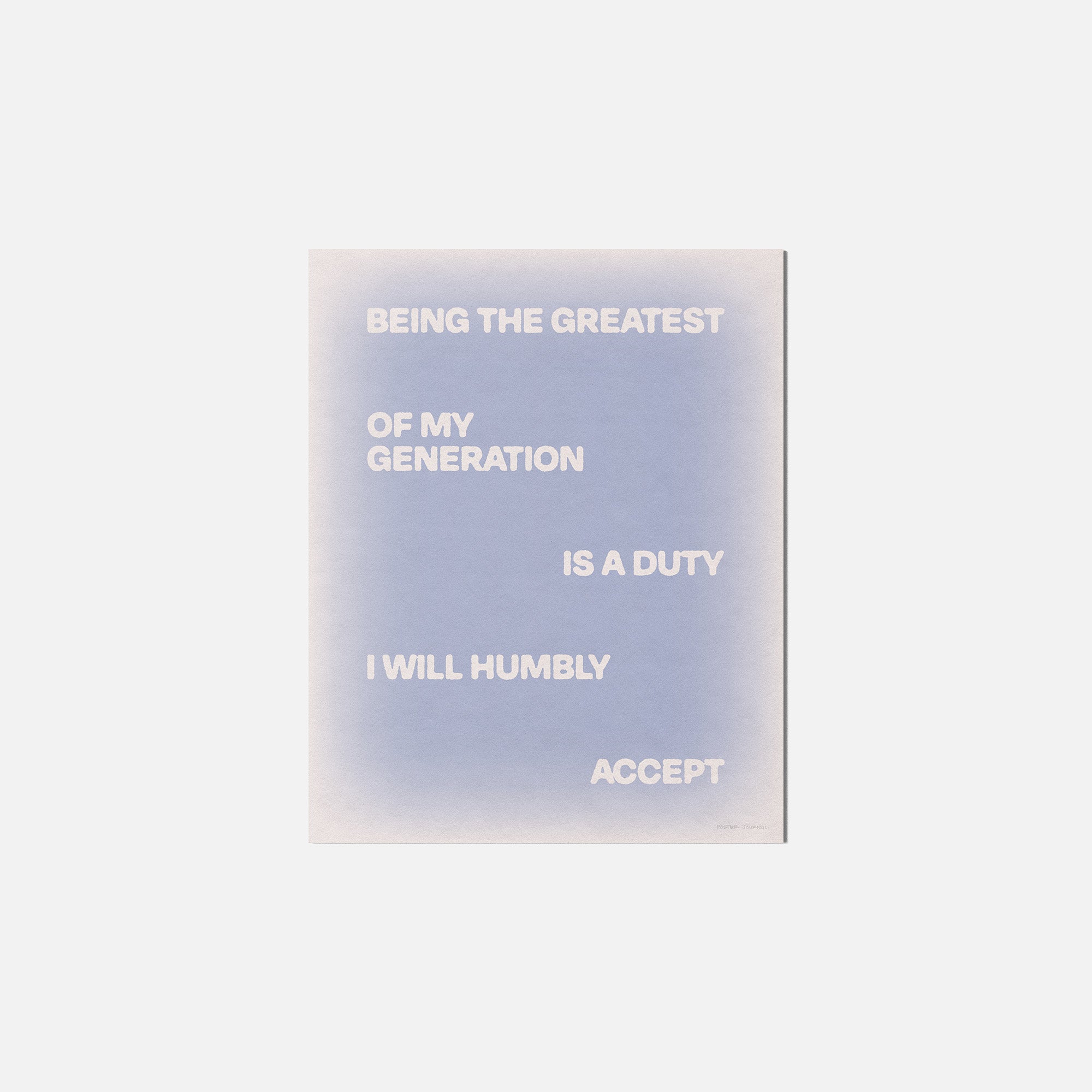 GENERATION PRINT