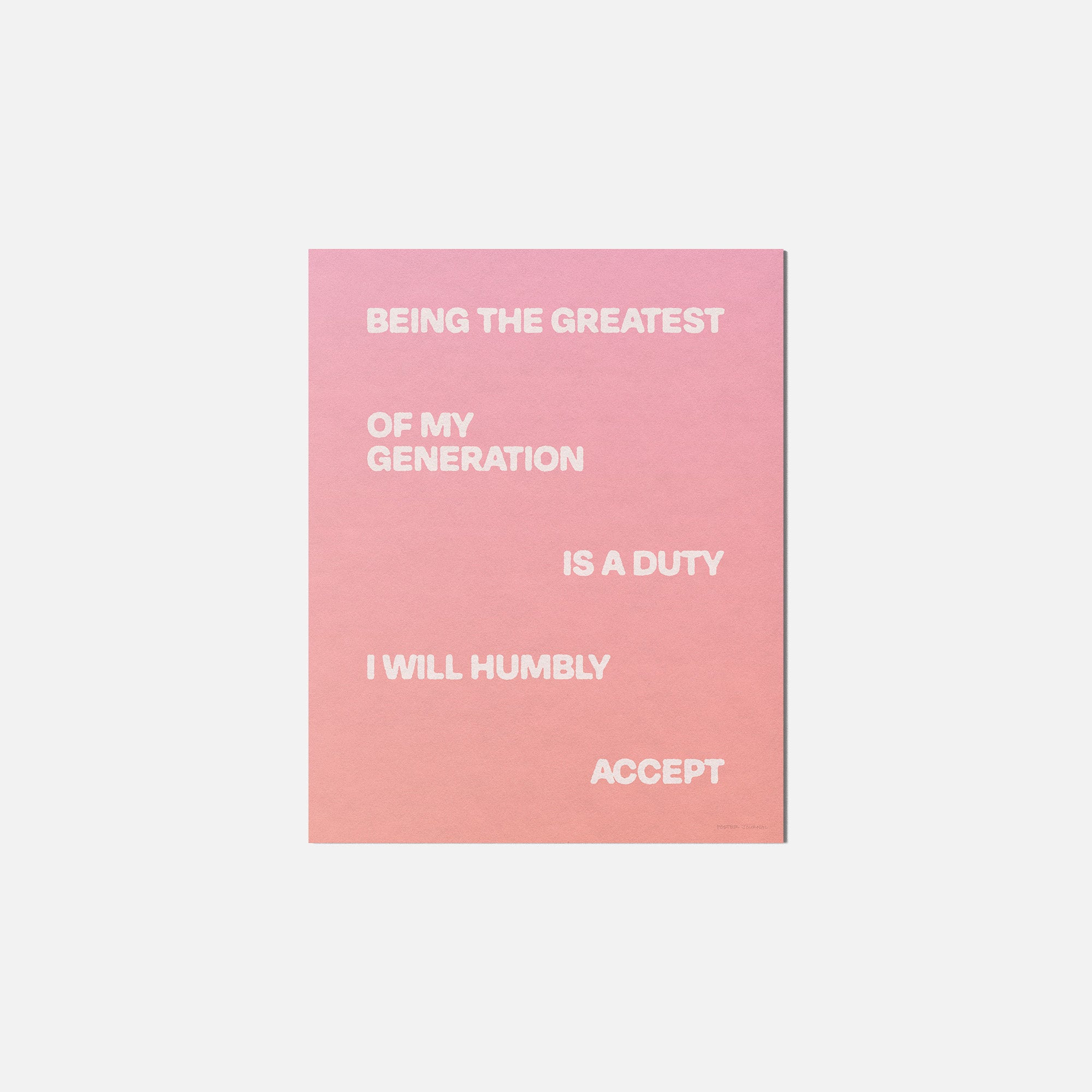 GENERATION PRINT