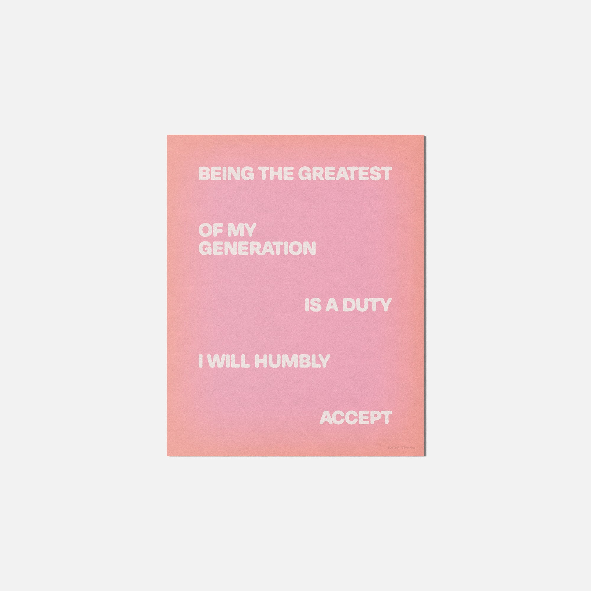 GENERATION PRINT