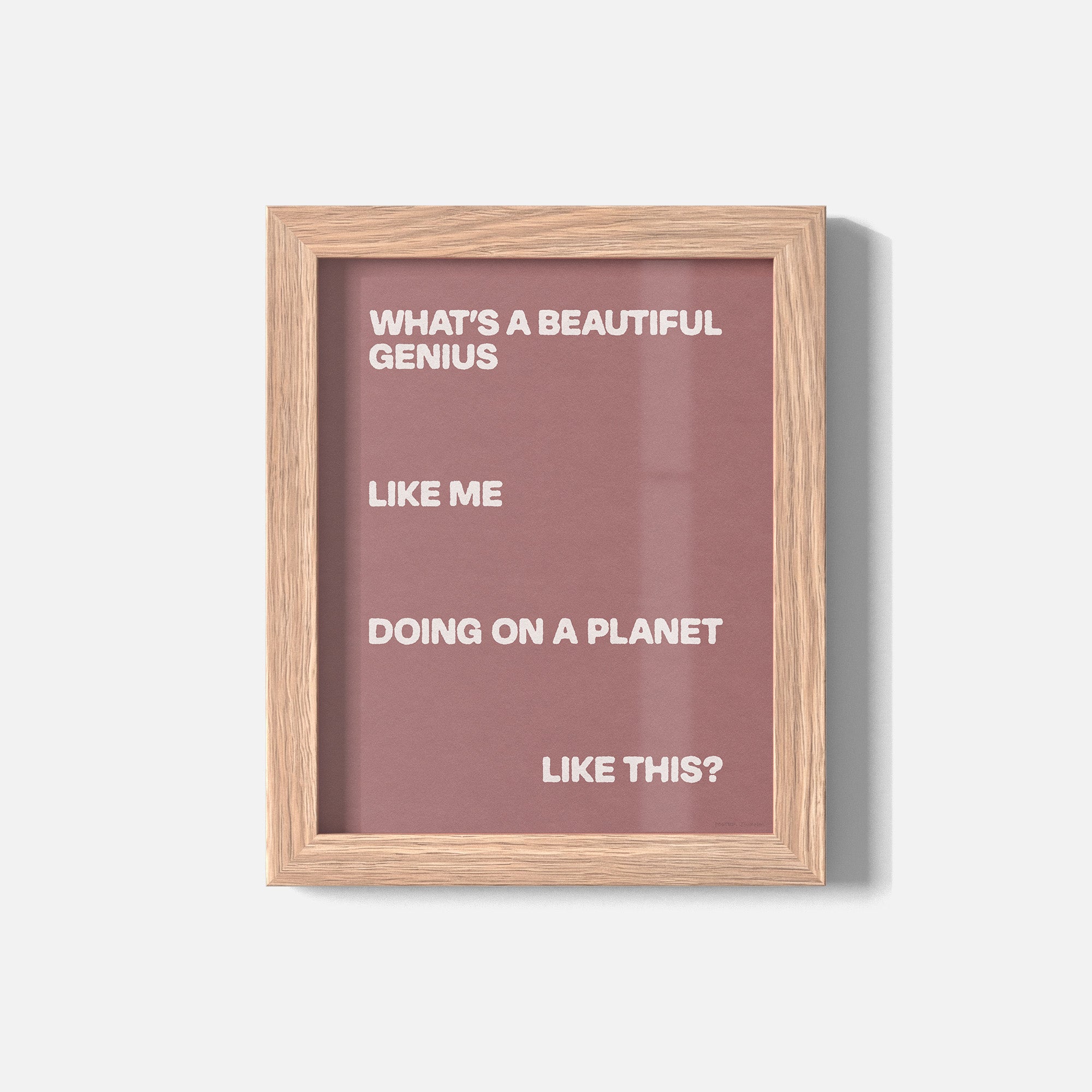 GENIUS PRINT