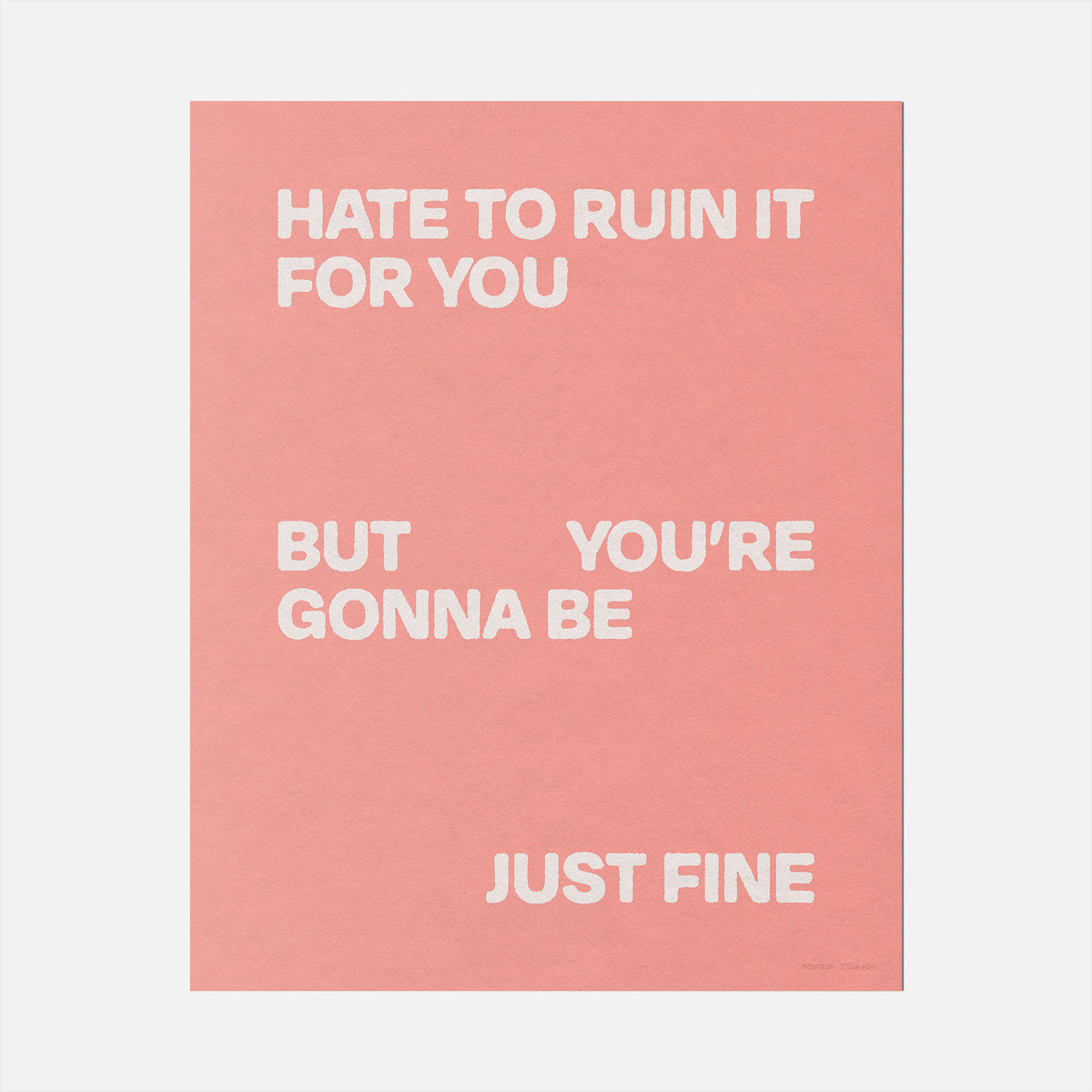 GONNA PRINT