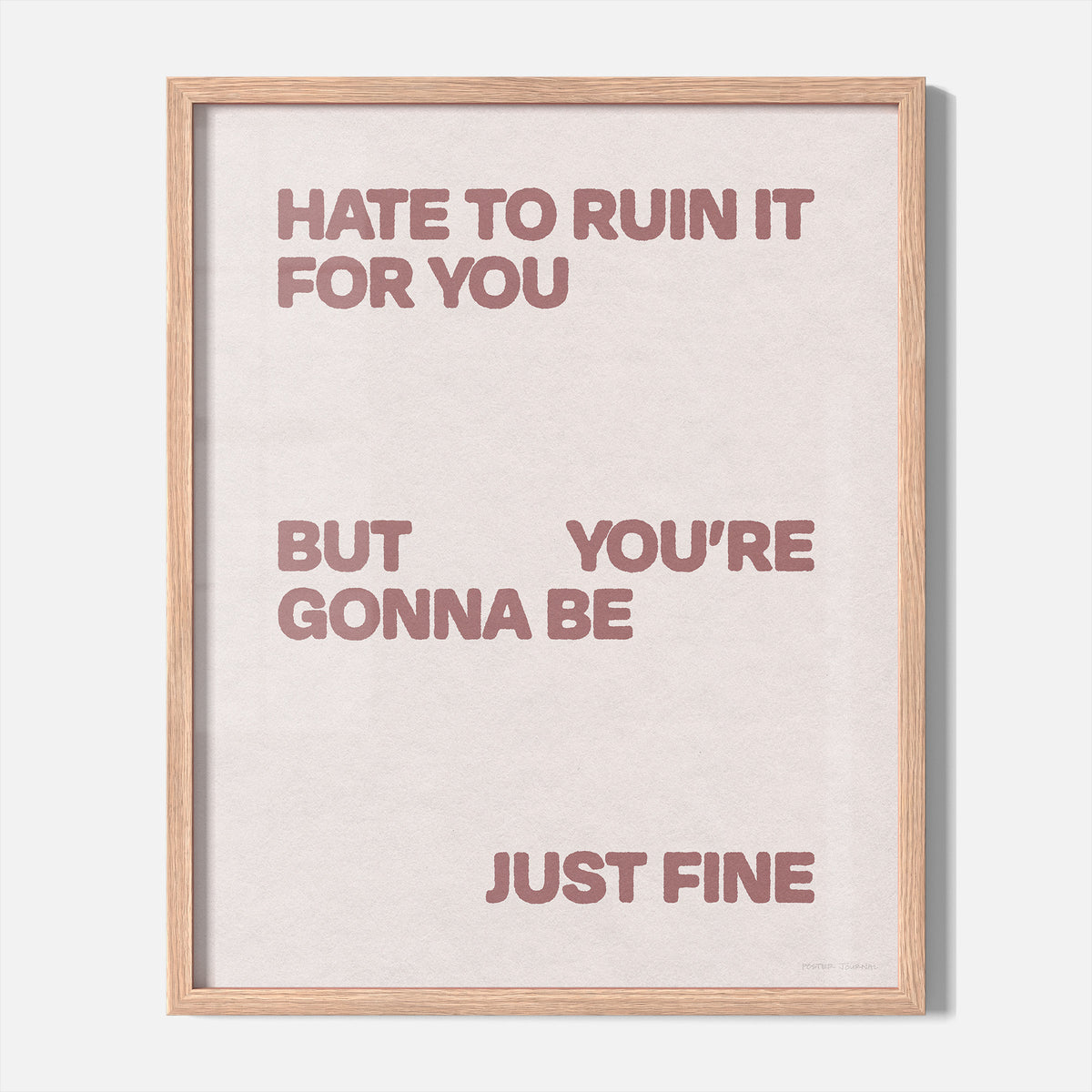 GONNA PRINT