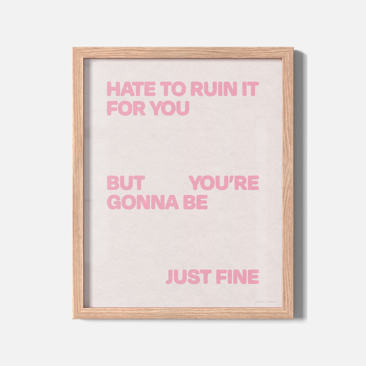GONNA PRINT