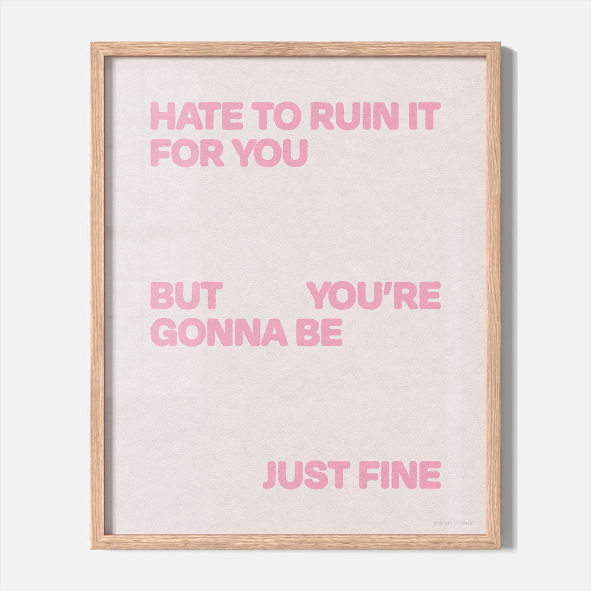 GONNA PRINT