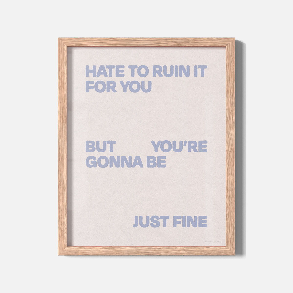 GONNA PRINT