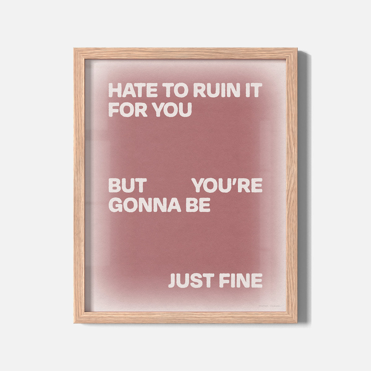 GONNA PRINT