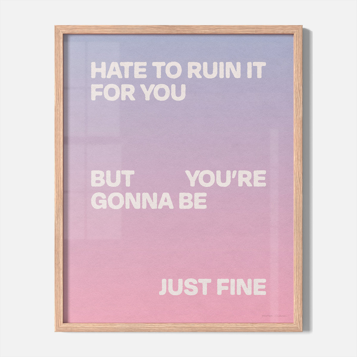 GONNA PRINT