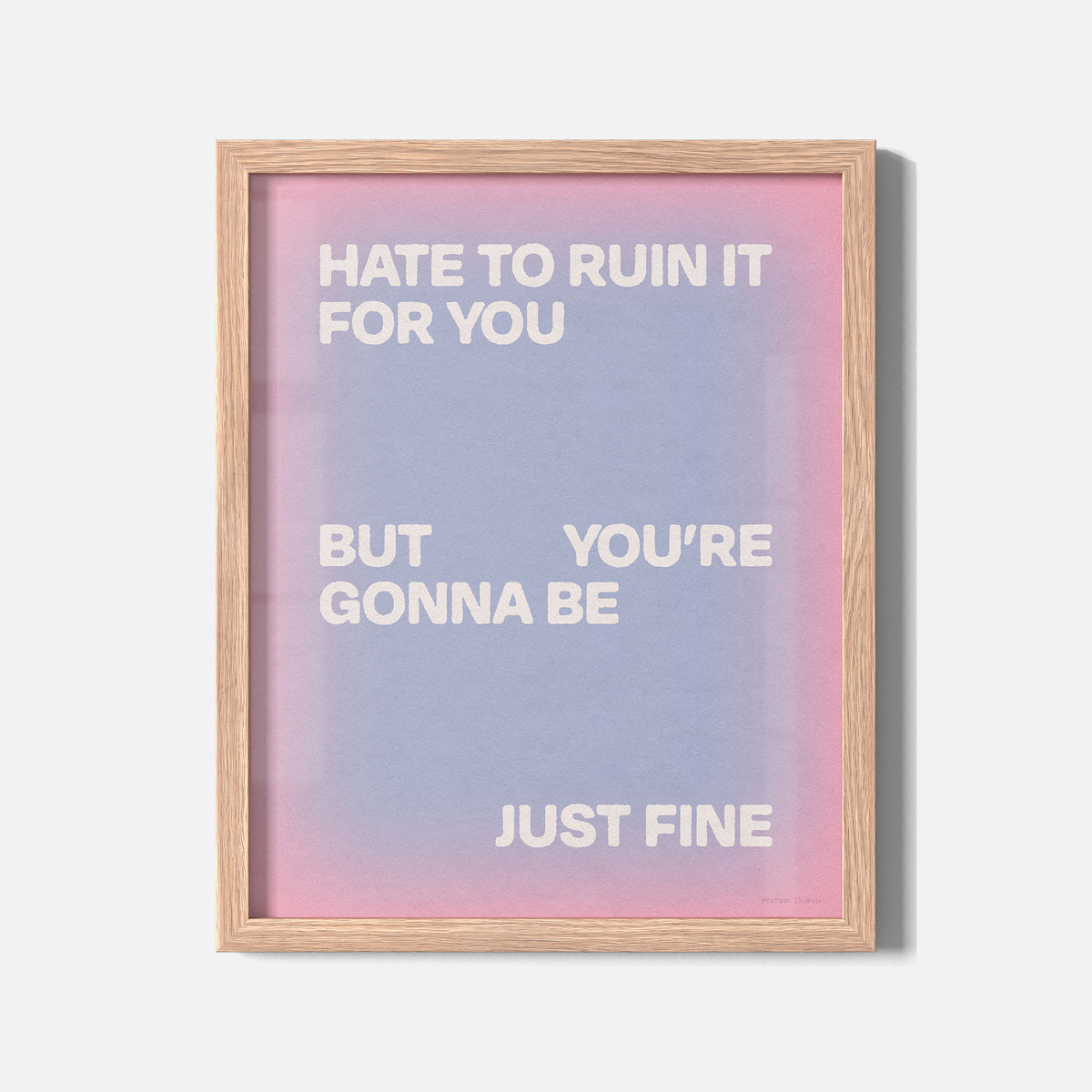 GONNA PRINT