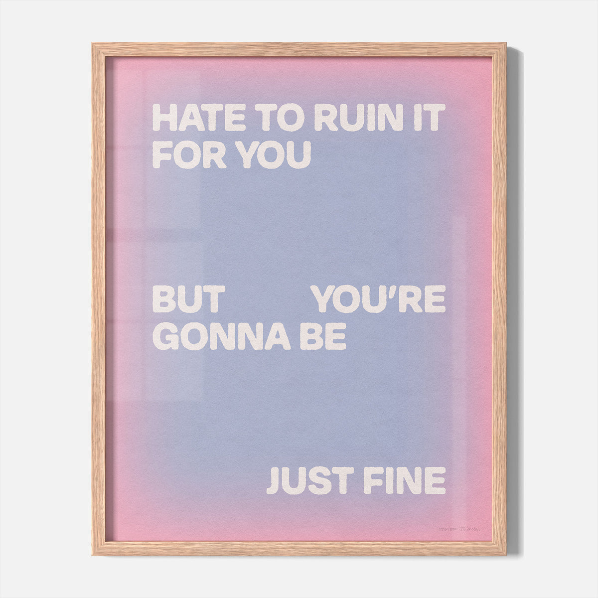 GONNA PRINT