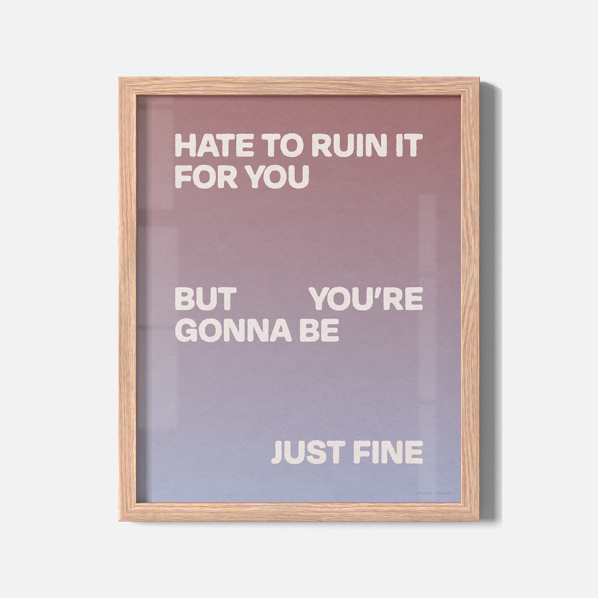 GONNA PRINT