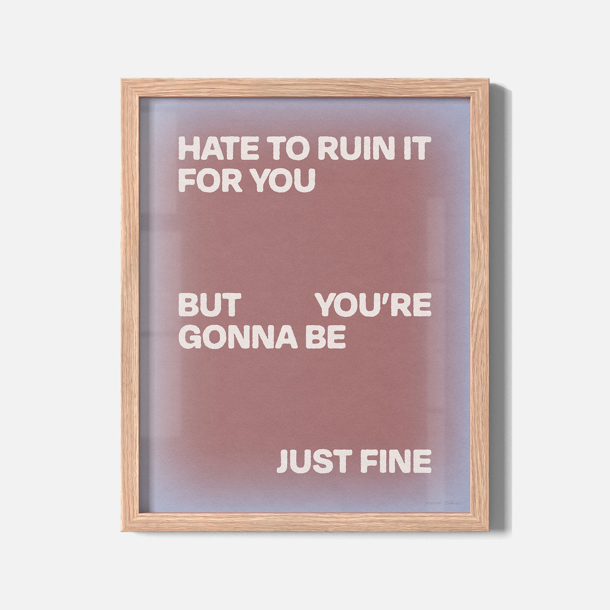 GONNA PRINT